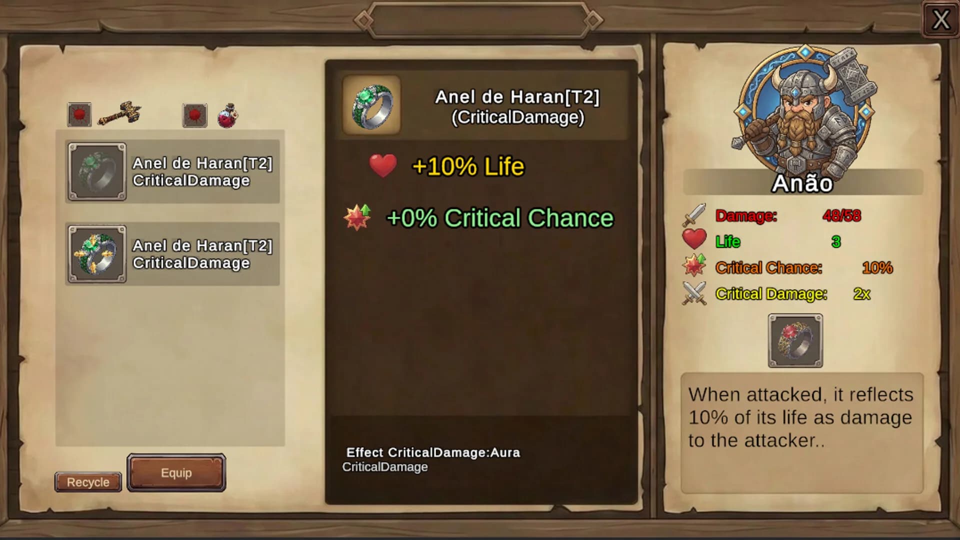 Dama e Dungeons: 2D görsel 4