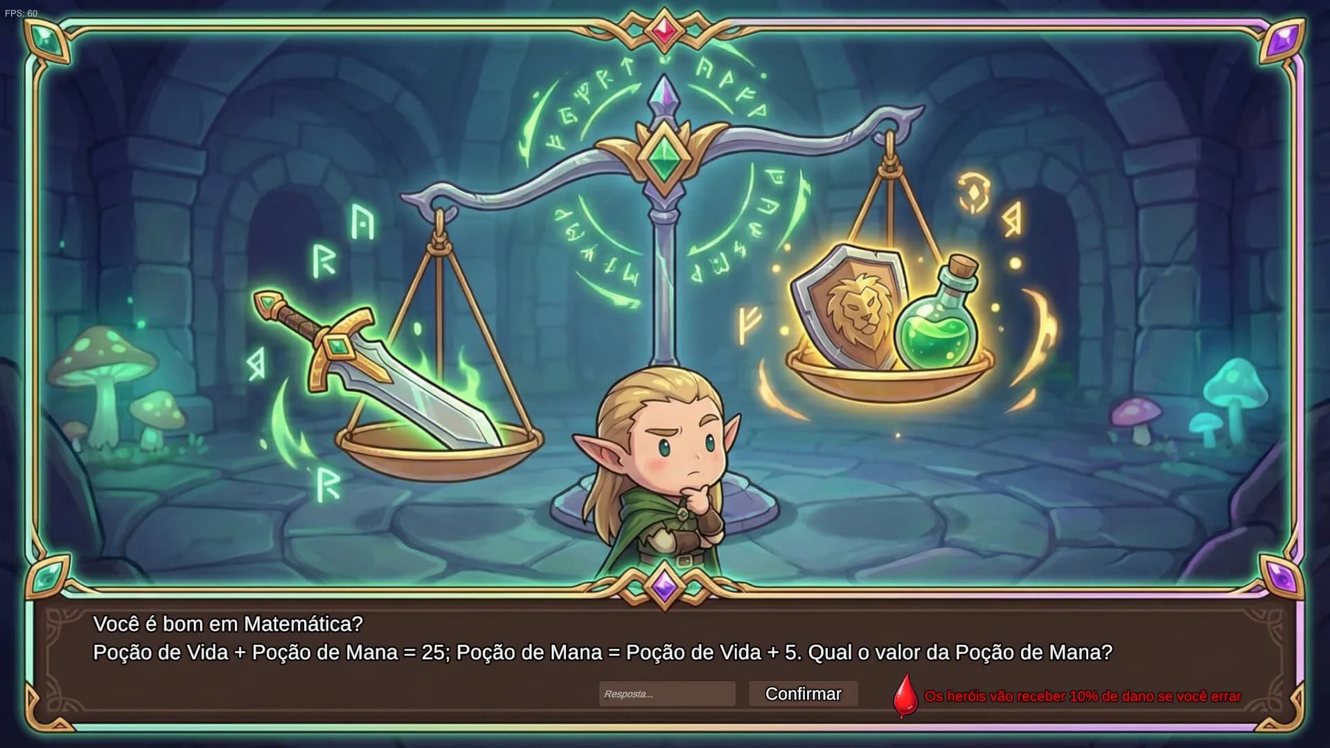 Dama e Dungeons: 2D görsel 5