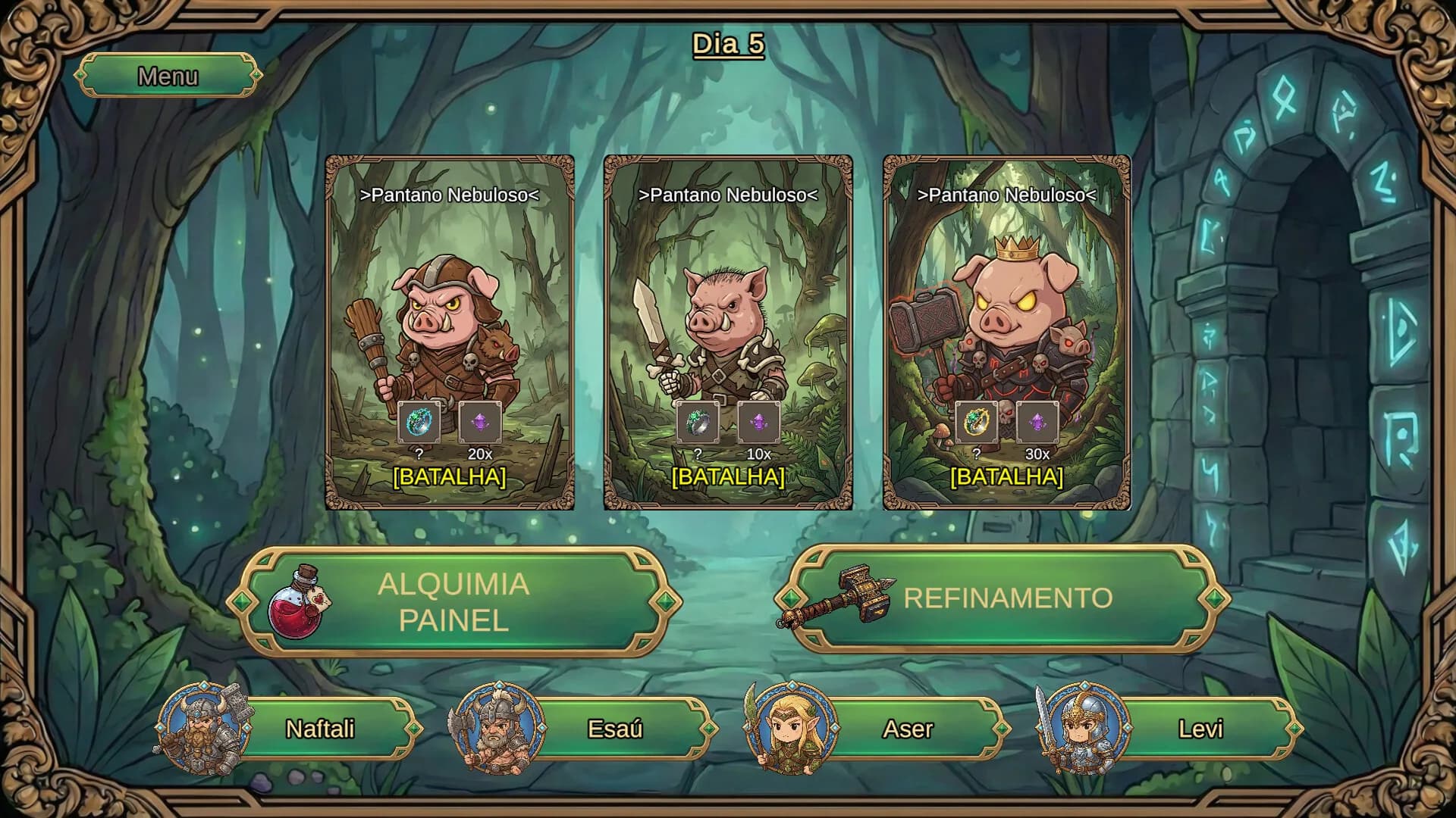 Dama e Dungeons: 2D görsel 9