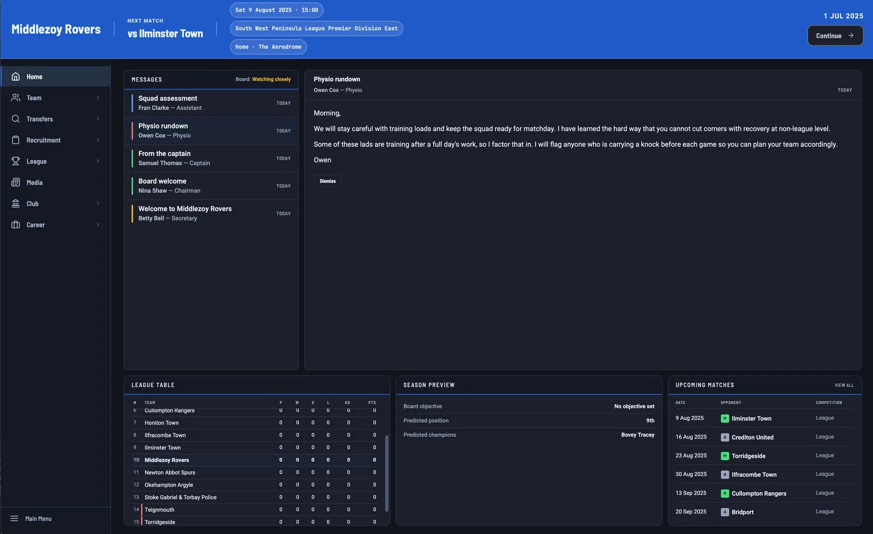 Non-League Football Manager görsel 7