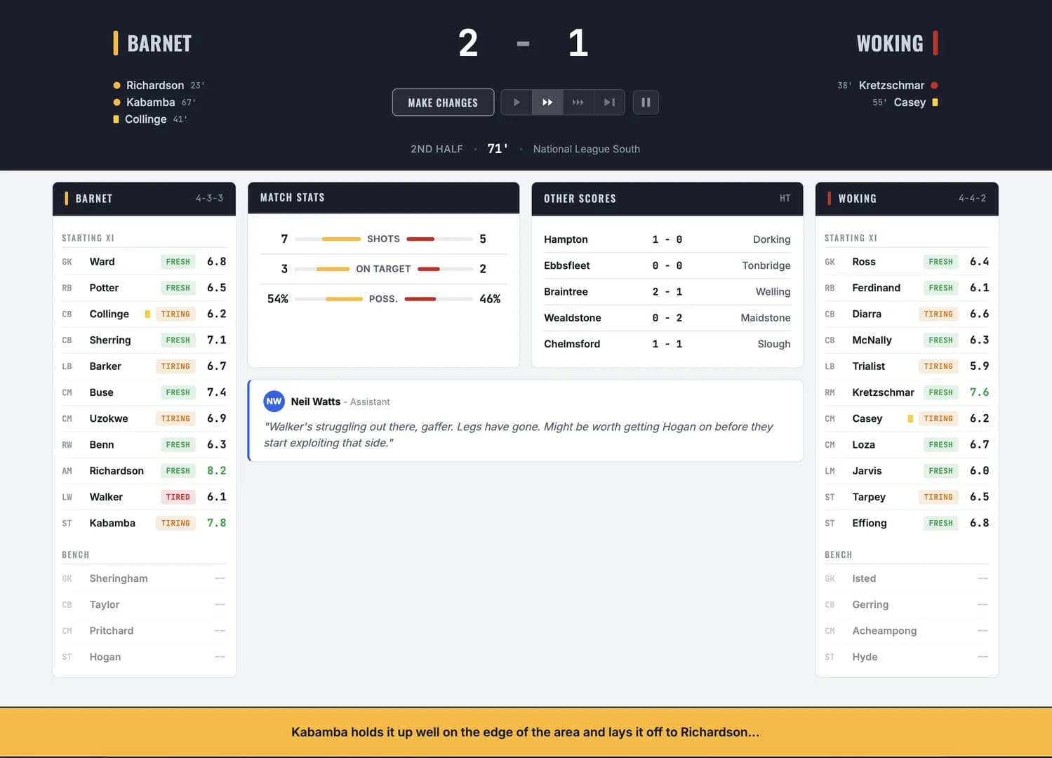 Non-League Football Manager görsel 8