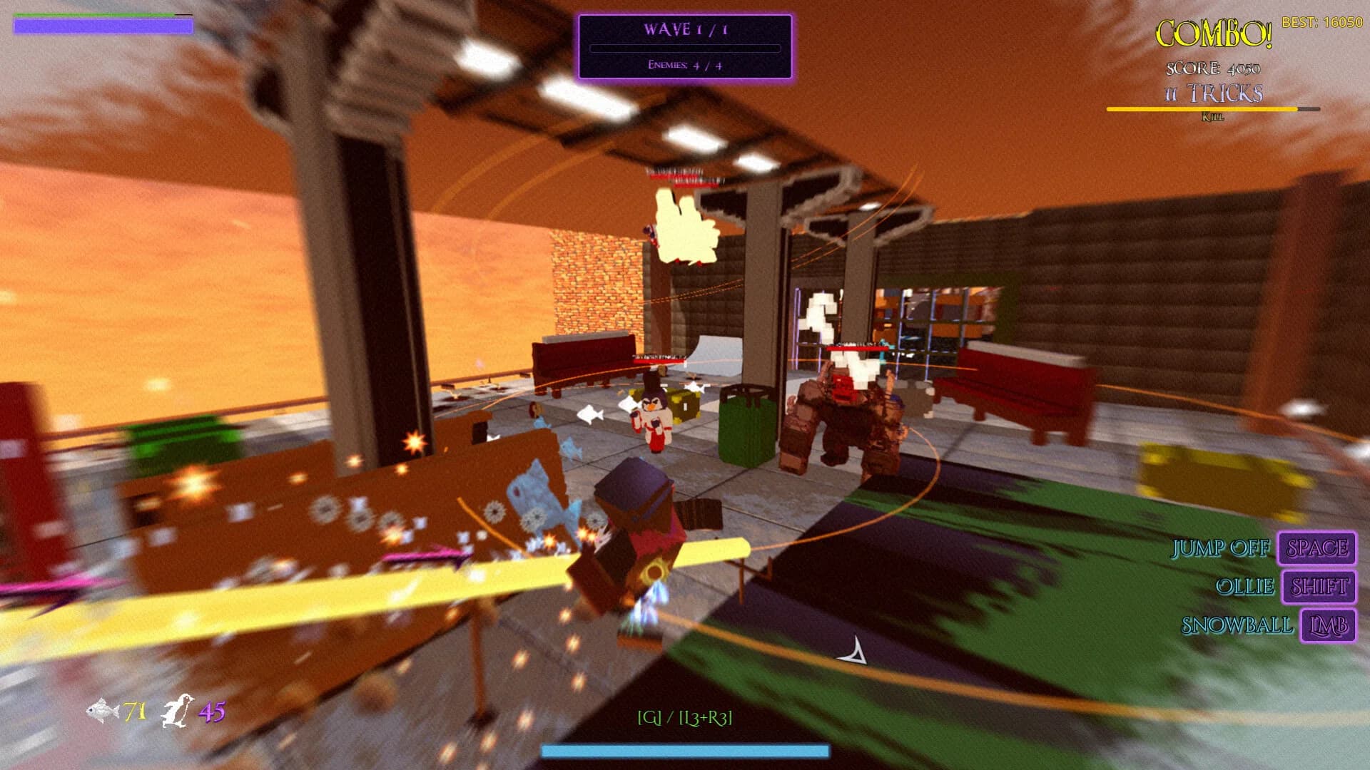 SlidefyingBadaBoom Penguin through a Slipstream: Rise of the Penguins 3 görsel 5