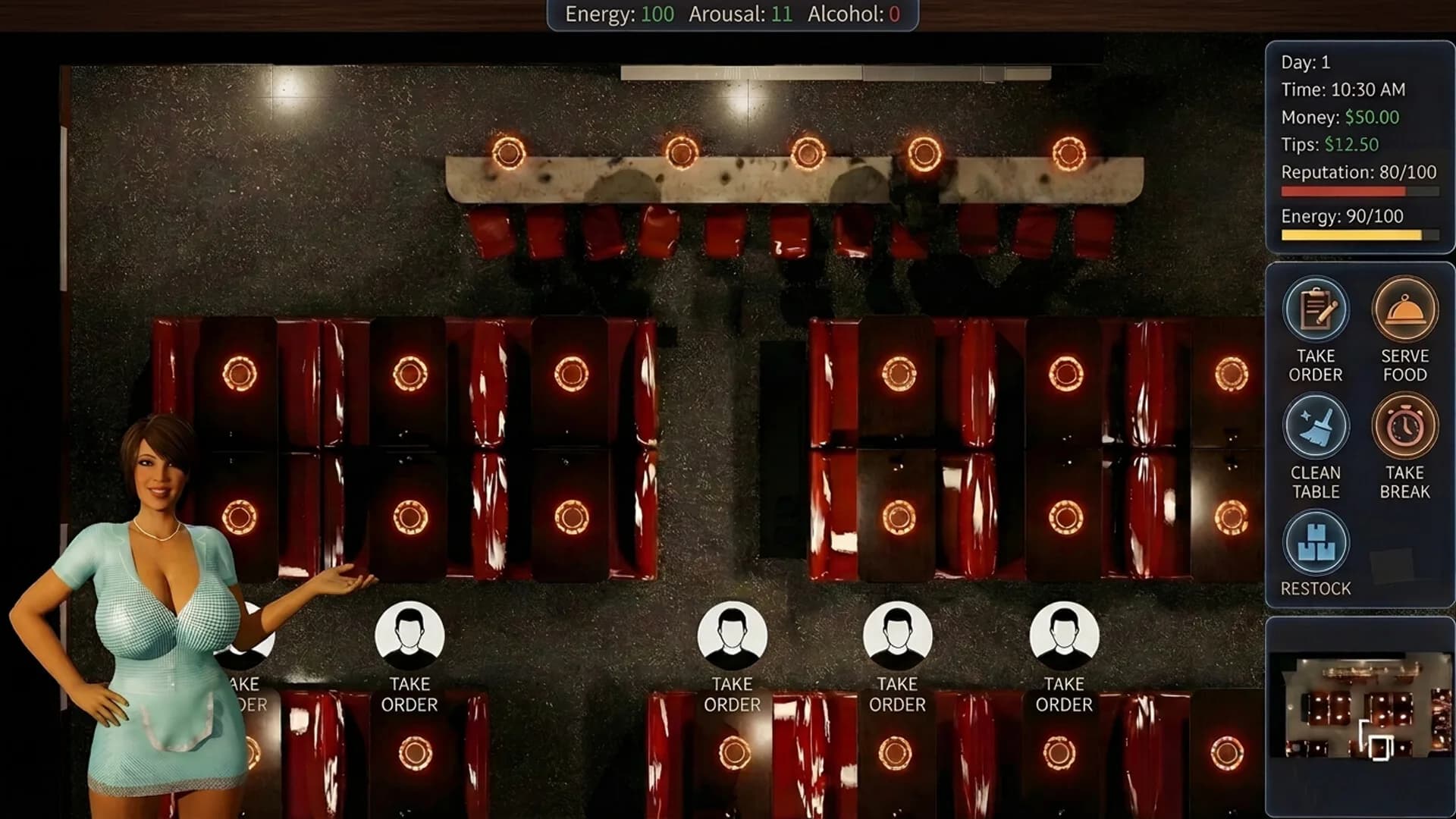 Milf Diner Sim görsel 2