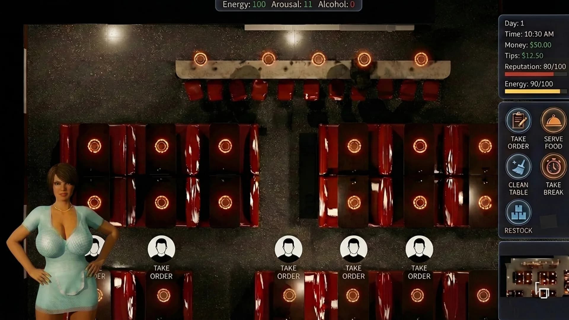 Milf Diner Sim görsel 5