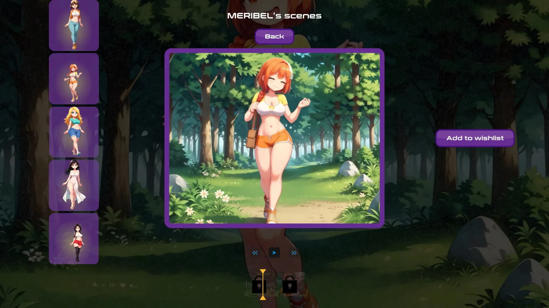Sexy walk through the woods görsel 3