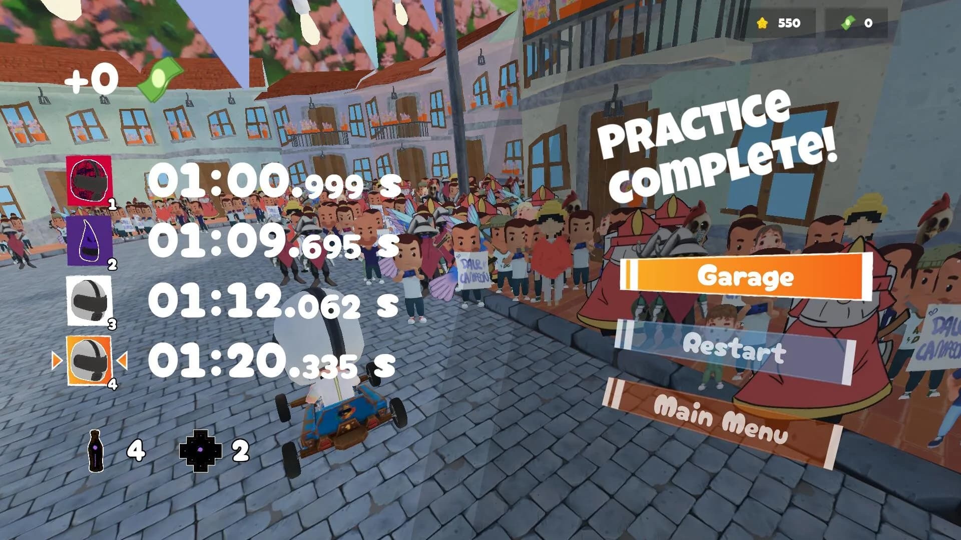 Embale - Wooden Kart Race görsel 2