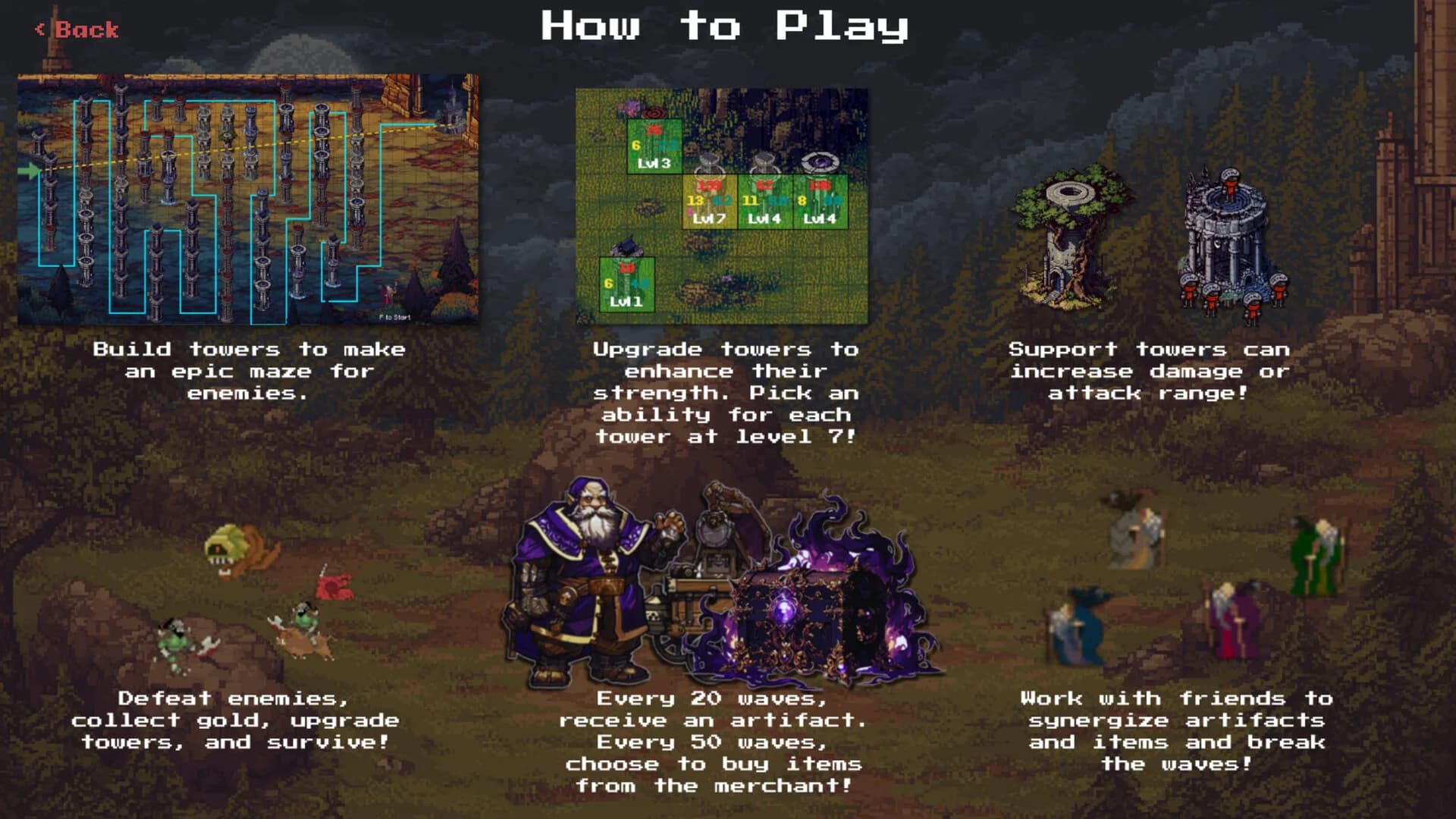 Dark Fantasy Tower Defense görsel 5