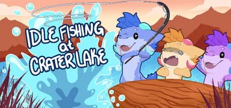 Idle Fishing at Crater Lake görsel 1