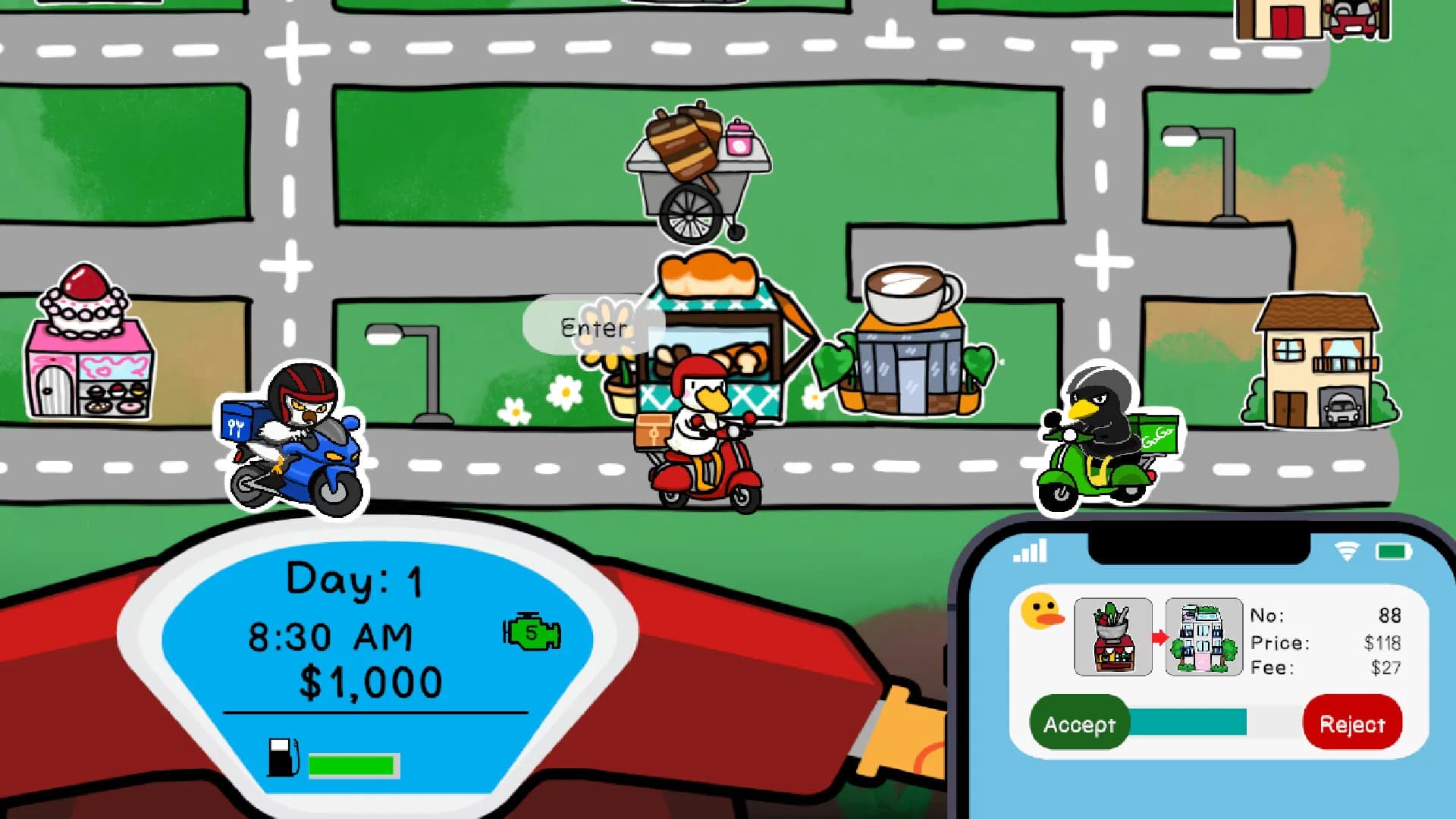 Duck Dash Delivery görsel 3