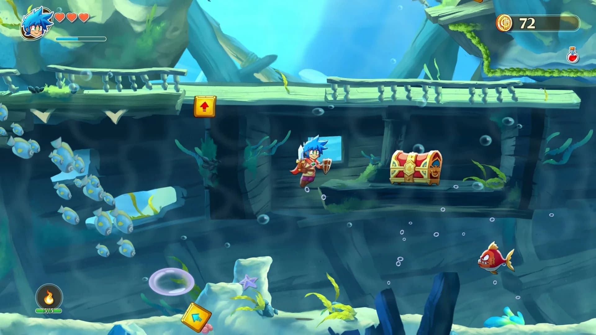 Monster Boy and the Cursed Kingdom görsel 5