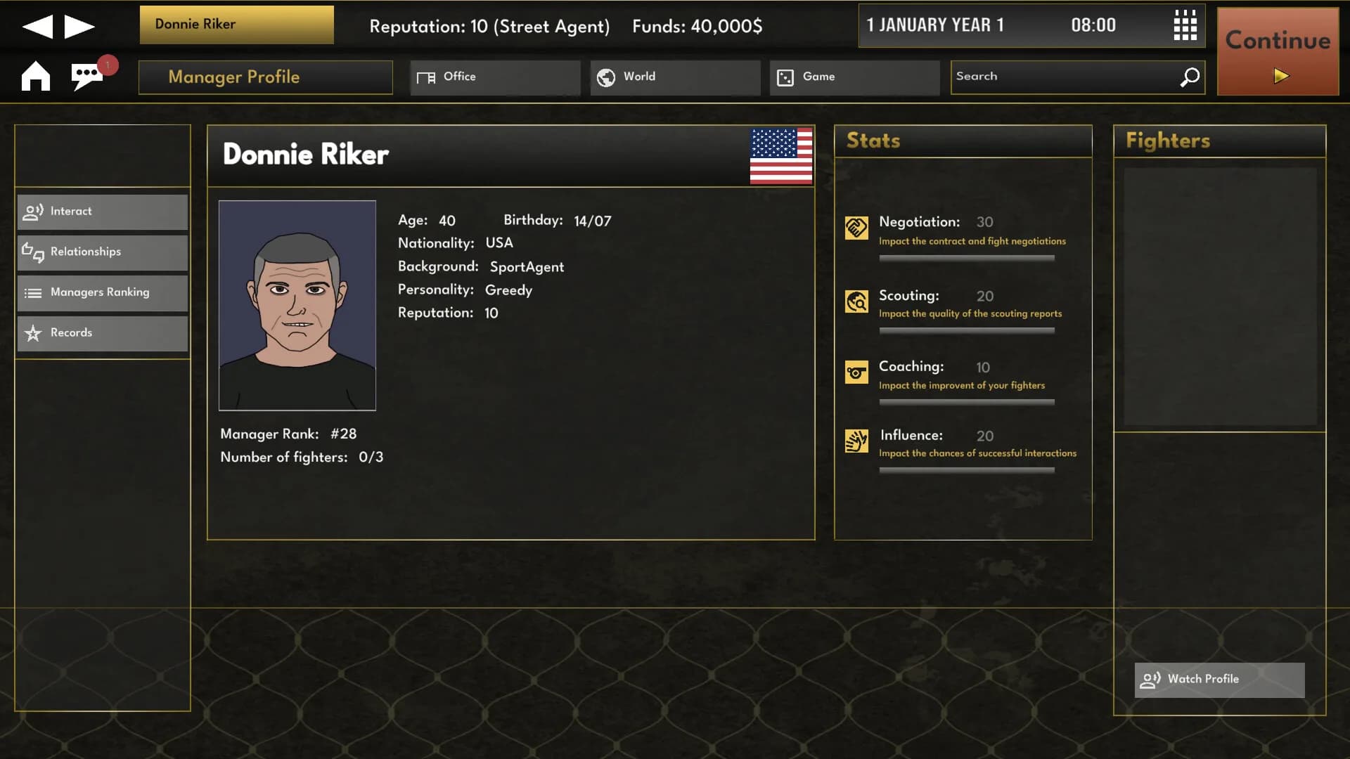 Elite MMA Manager görsel 4