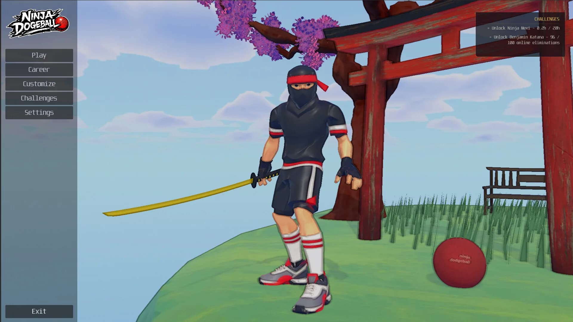 Ninja Dodgeball görsel 2