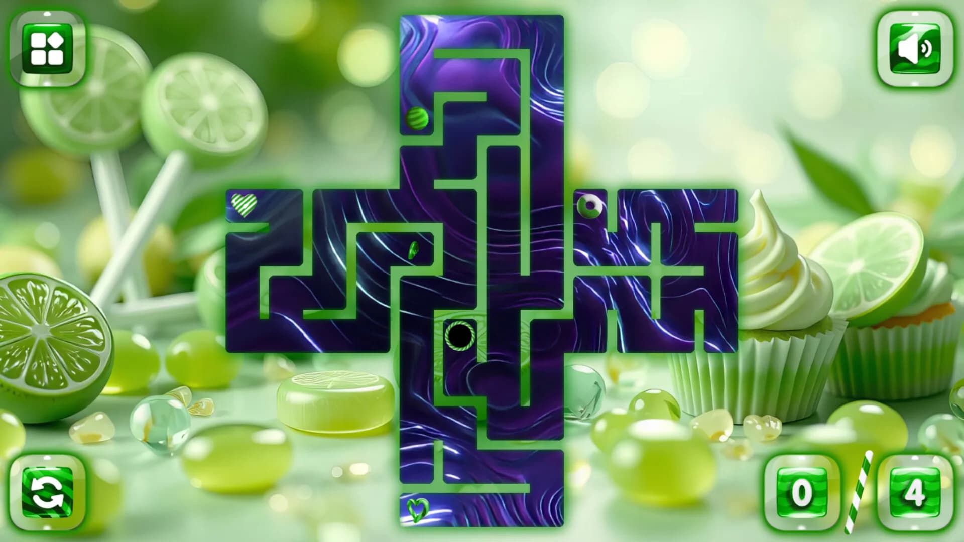 Sweetie Candy Maze: Lime görsel 3