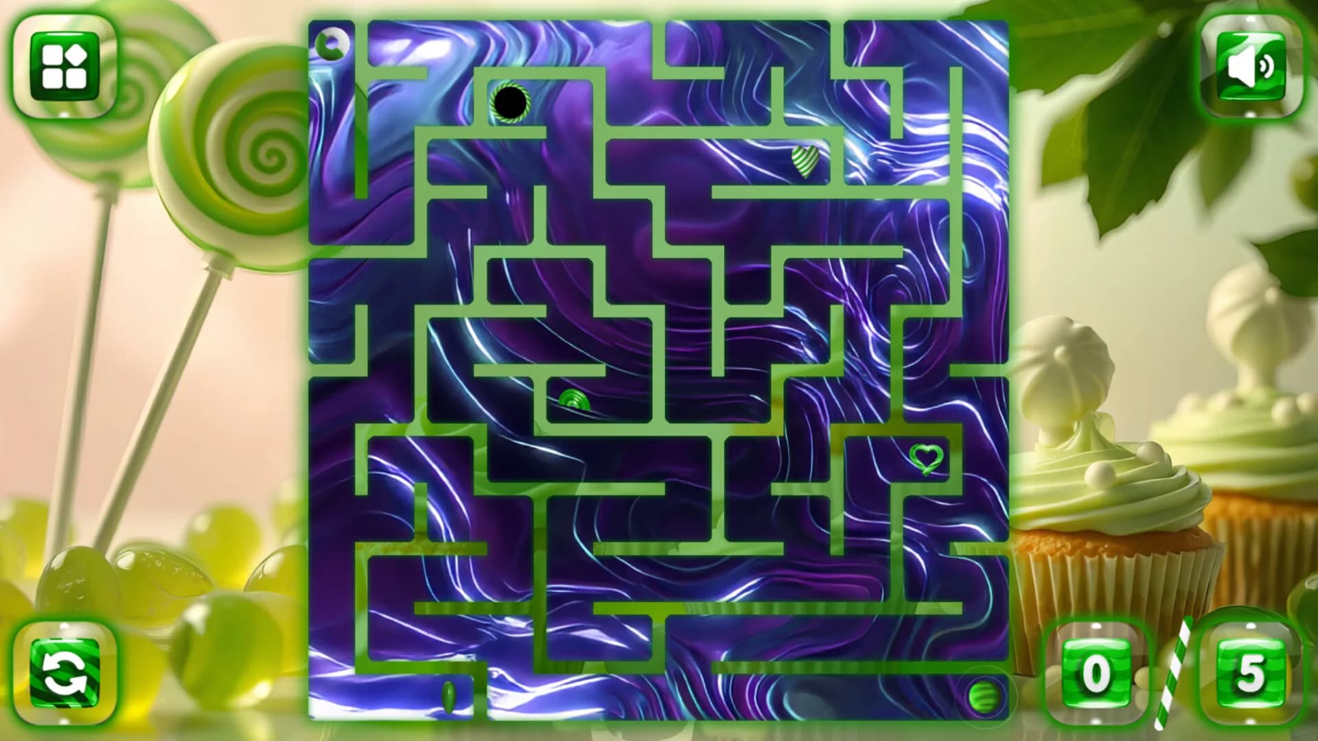 Sweetie Candy Maze: Lime görsel 6
