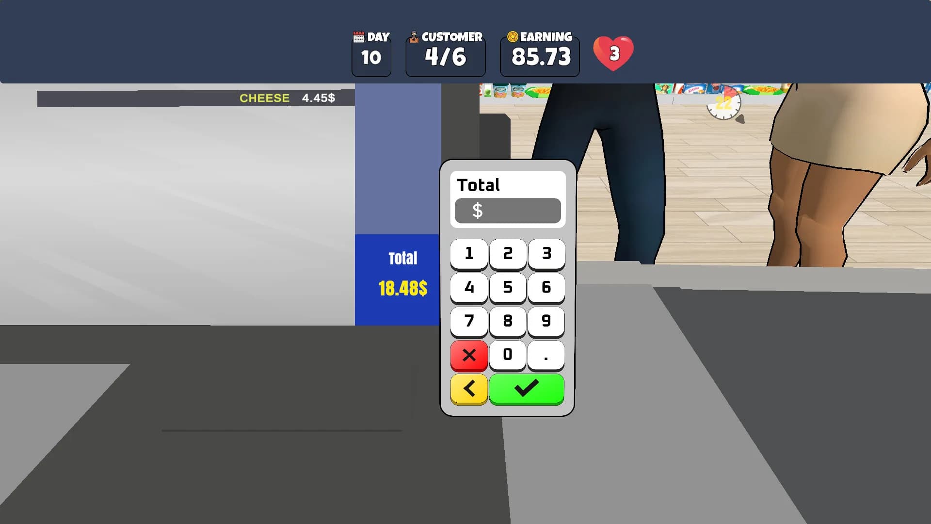Market Cashier Simulator görsel 4