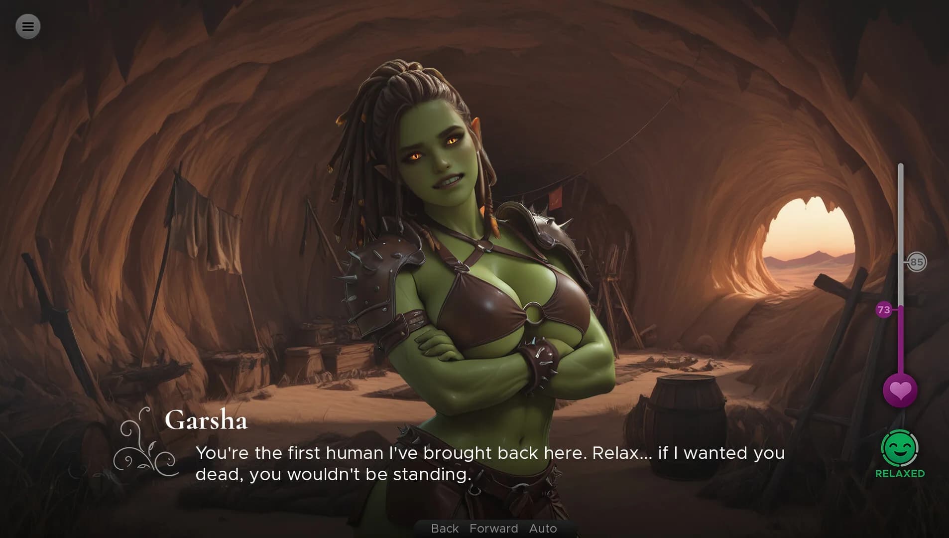 Tribal Fantasy: Orc Girl Romance görsel 6
