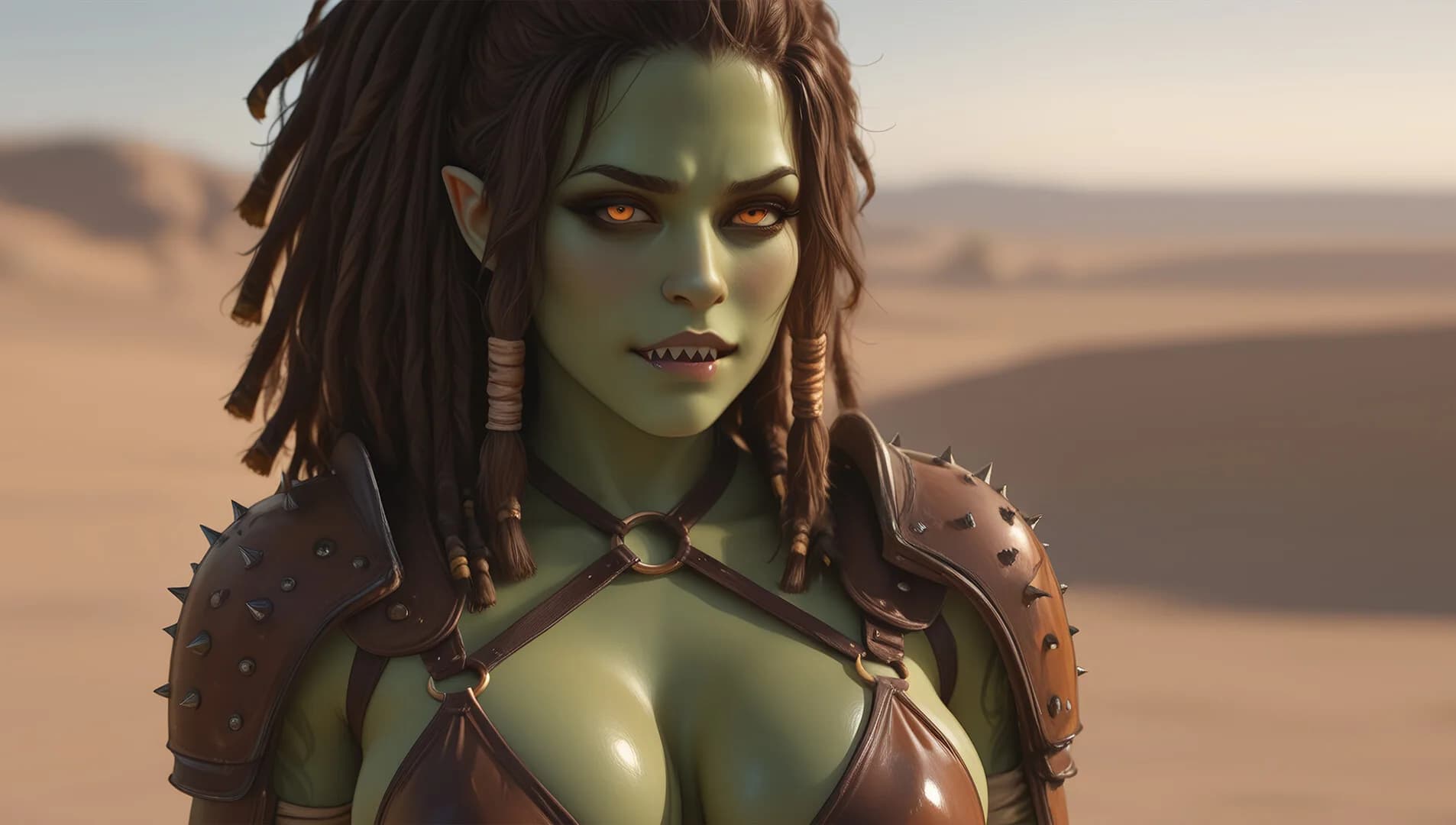 Tribal Fantasy: Orc Girl Romance görsel 9