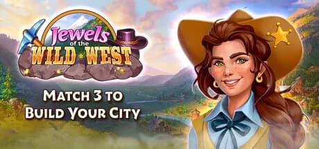 Jewels of the Wild West: Match 3 to Build Your City görsel 1