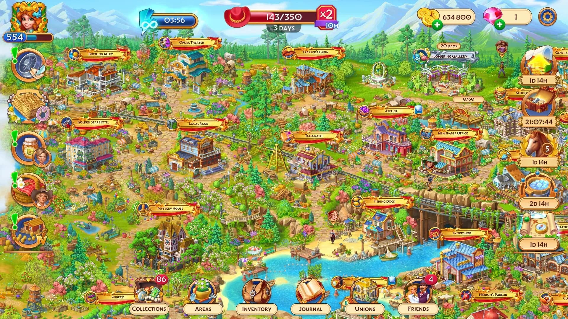 Jewels of the Wild West: Match 3 to Build Your City görsel 4