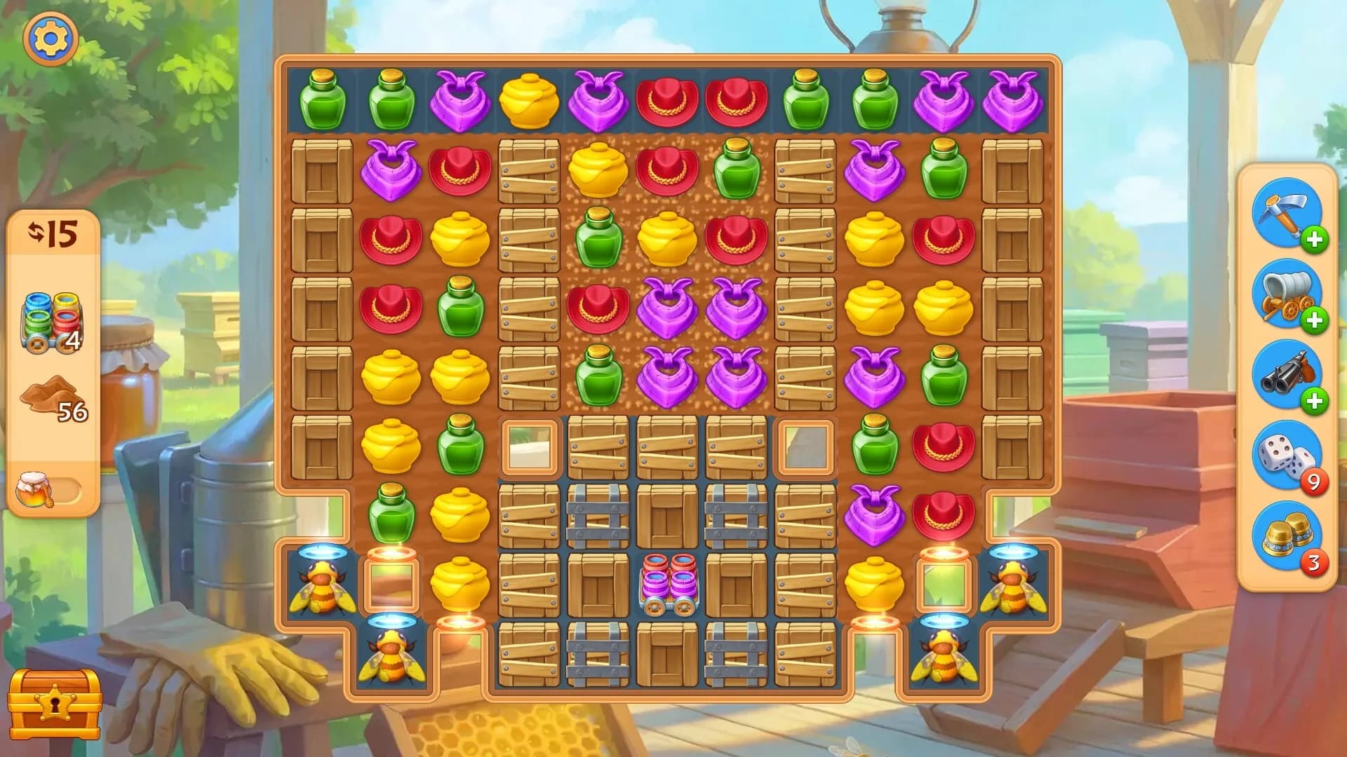 Jewels of the Wild West: Match 3 to Build Your City görsel 5