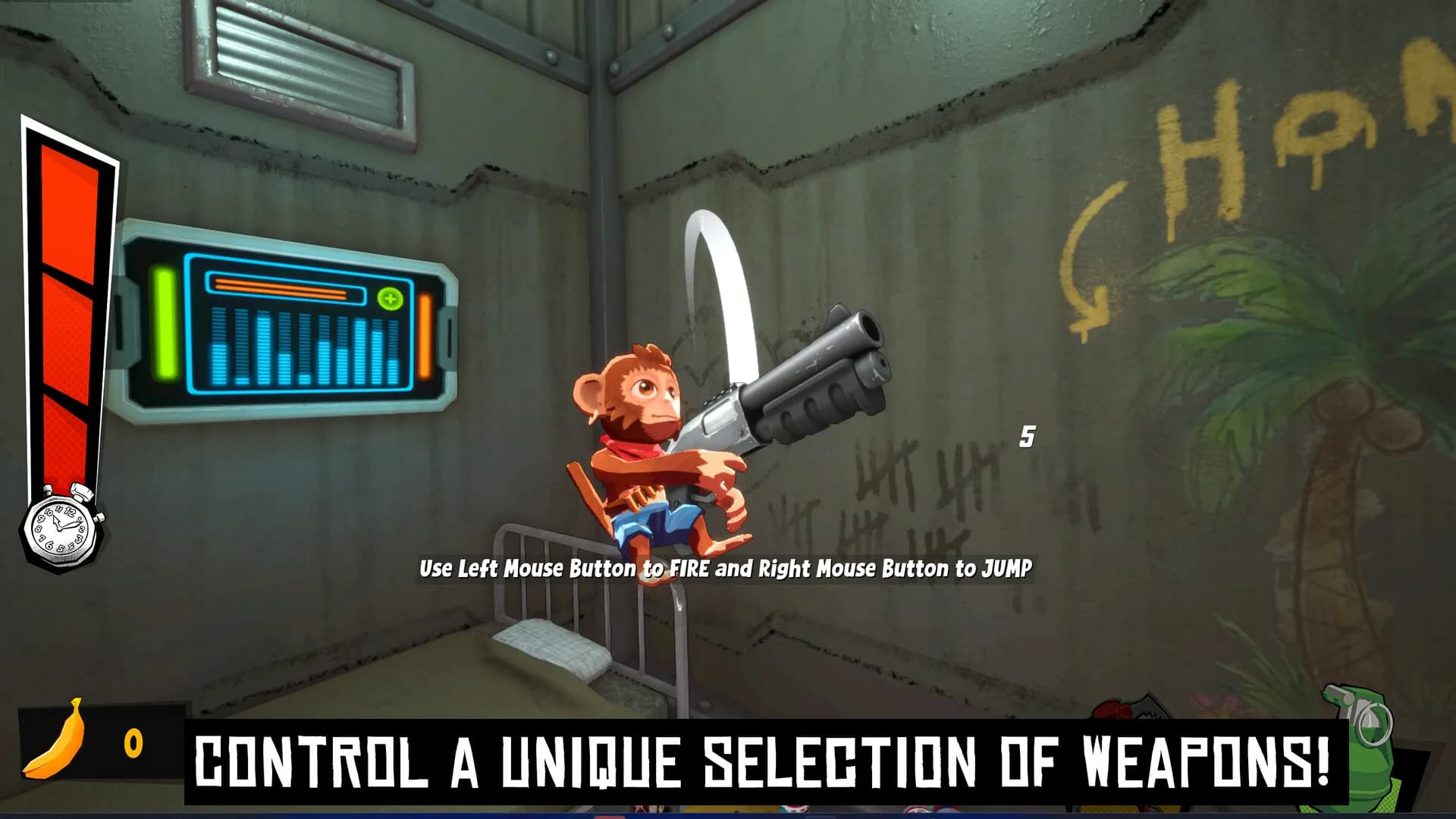 GUN MONKEY! görsel 5