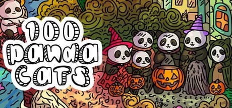 100 Panda Cats görsel 1