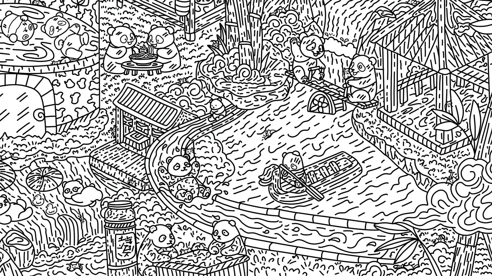 100 Panda Cats görsel 10