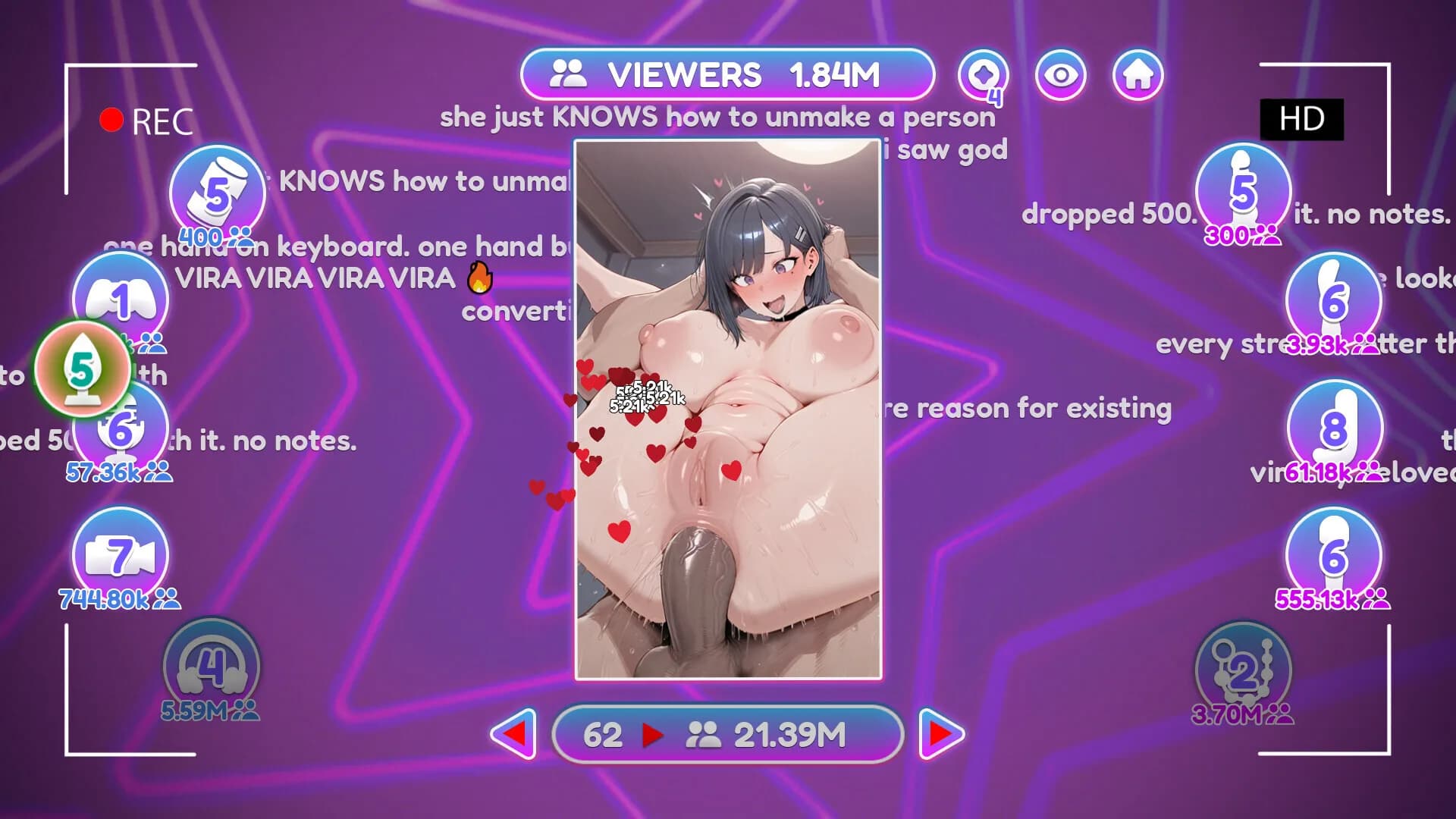 Clicker Complex: Vira’s Private Stream görsel 3