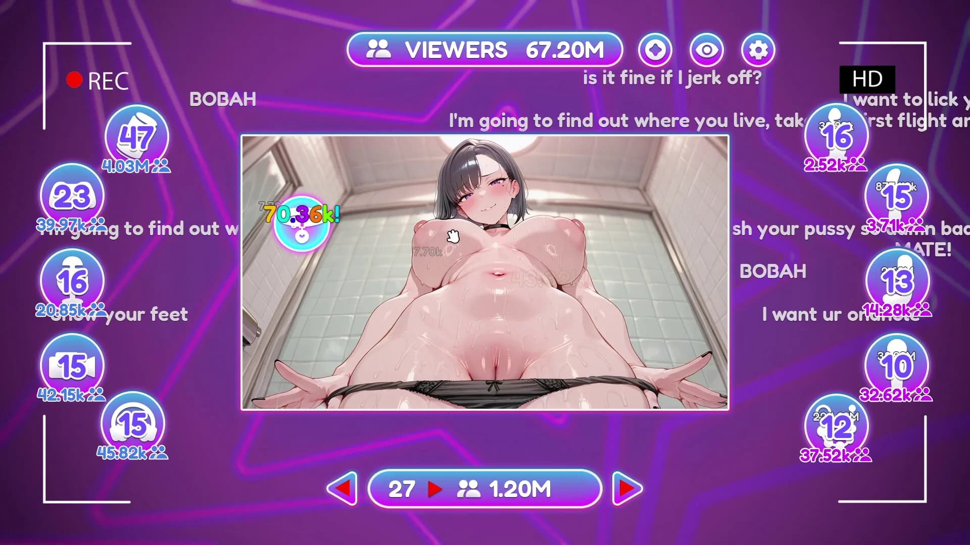 Clicker Complex: Vira’s Private Stream görsel 11