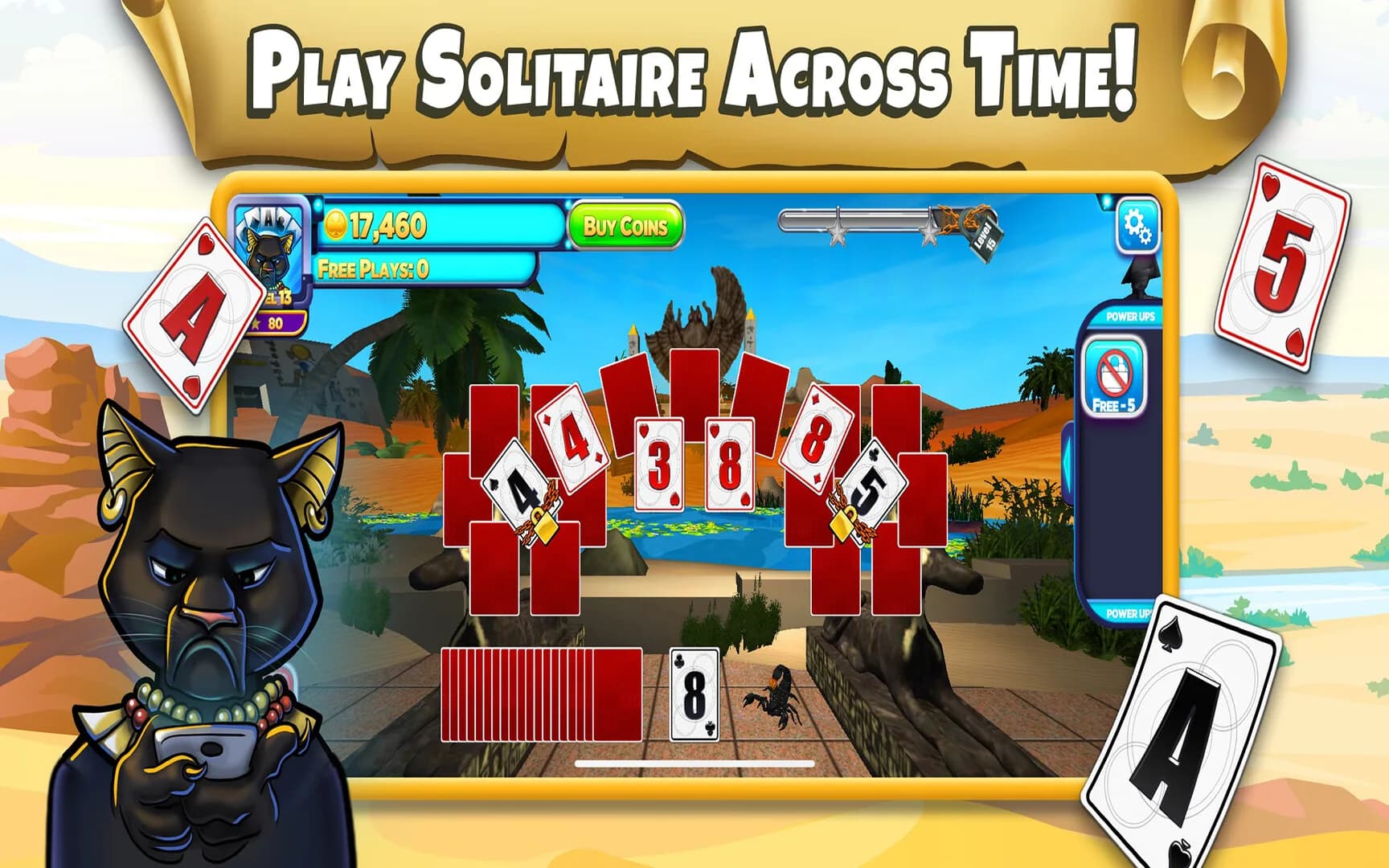 Solitaire Time Warp görsel 3