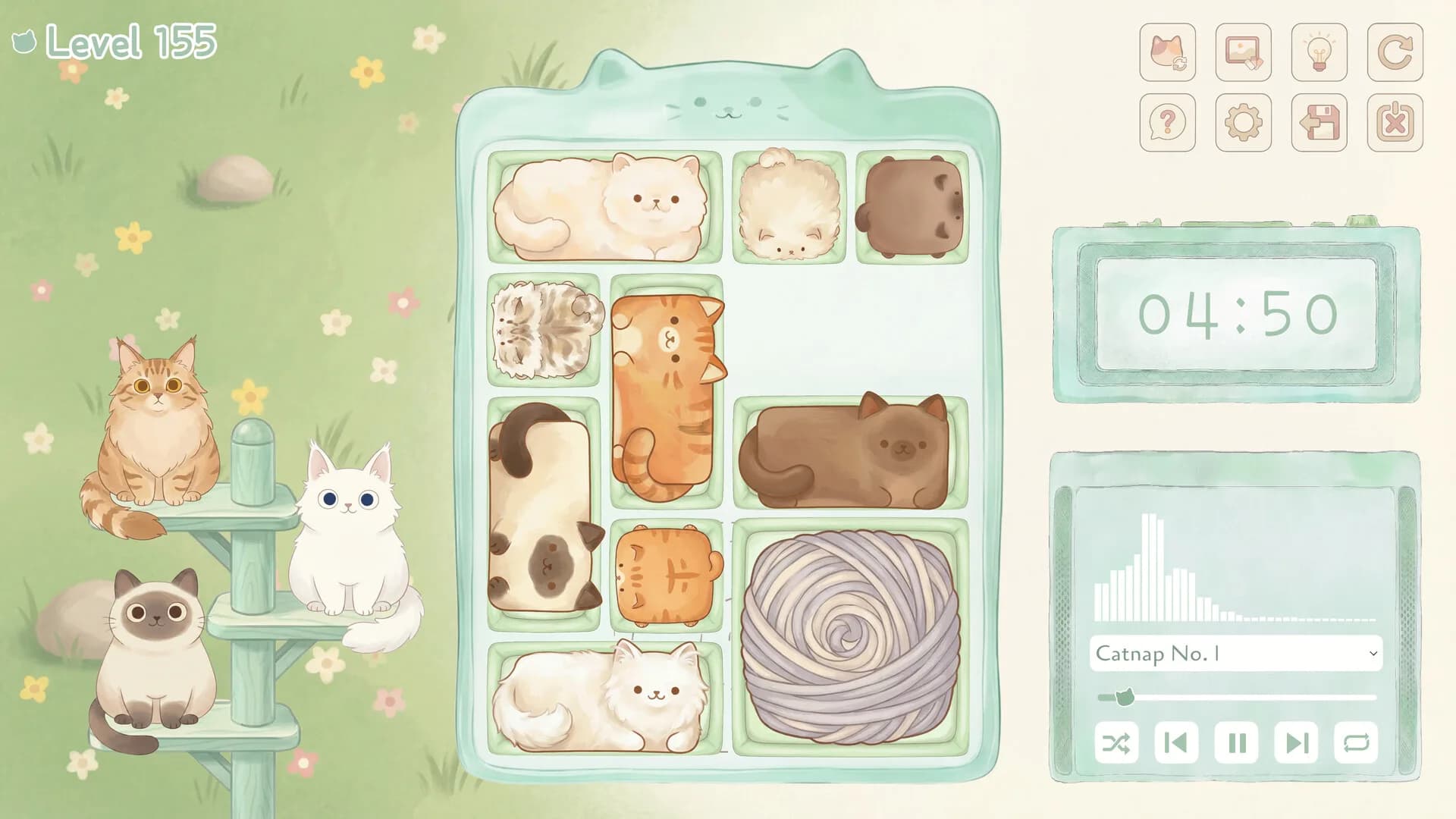 Cat Block - Sliding Puzzle görsel 4
