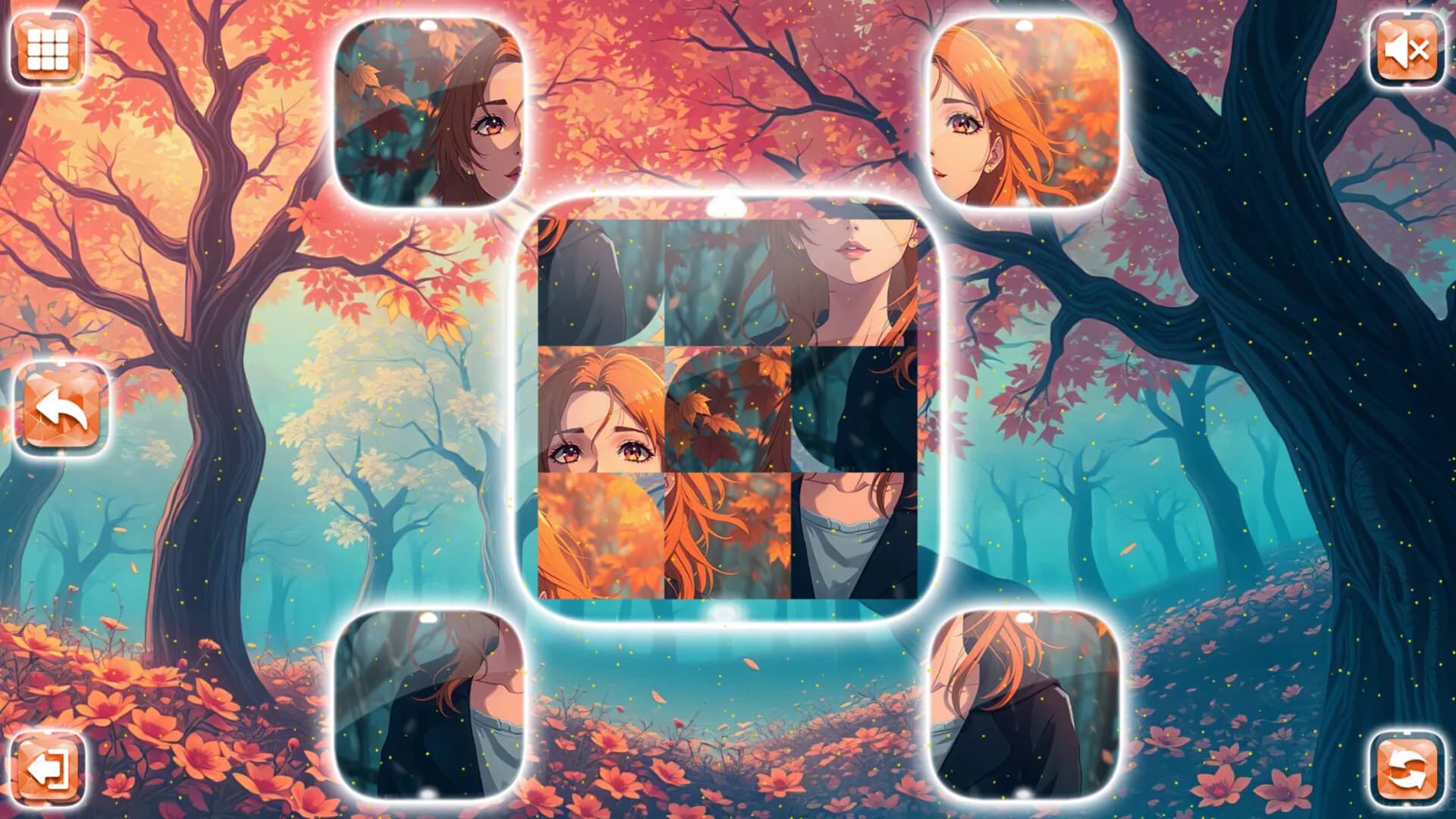Lovely Anime Puzzle: Autumn görsel 2