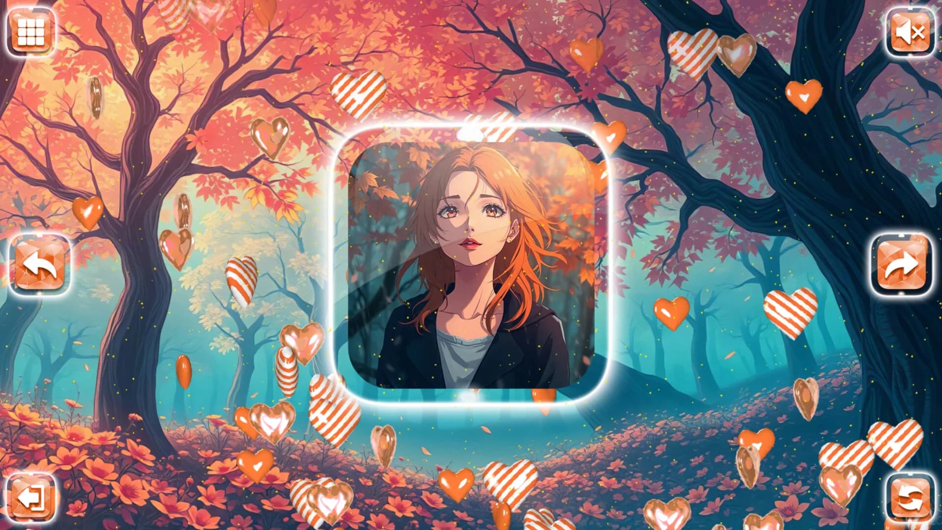 Lovely Anime Puzzle: Autumn görsel 3