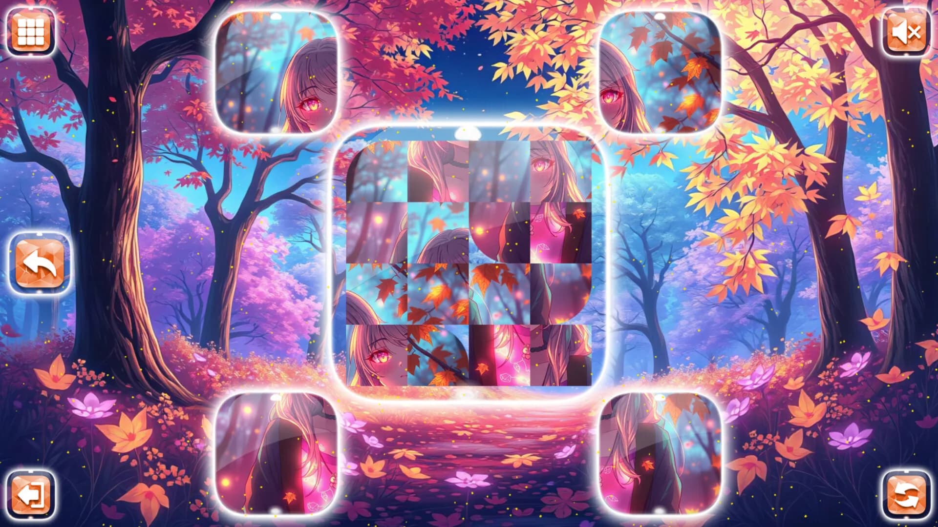 Lovely Anime Puzzle: Autumn görsel 4