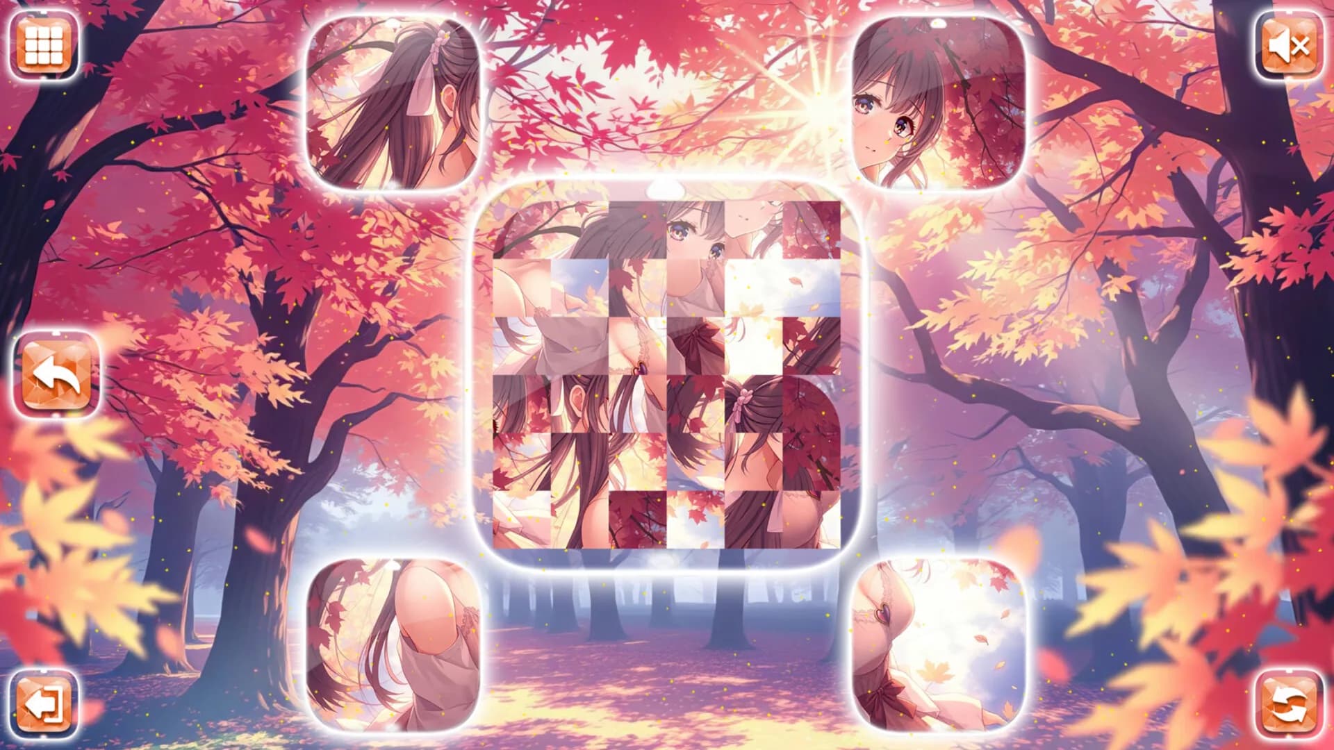 Lovely Anime Puzzle: Autumn görsel 8