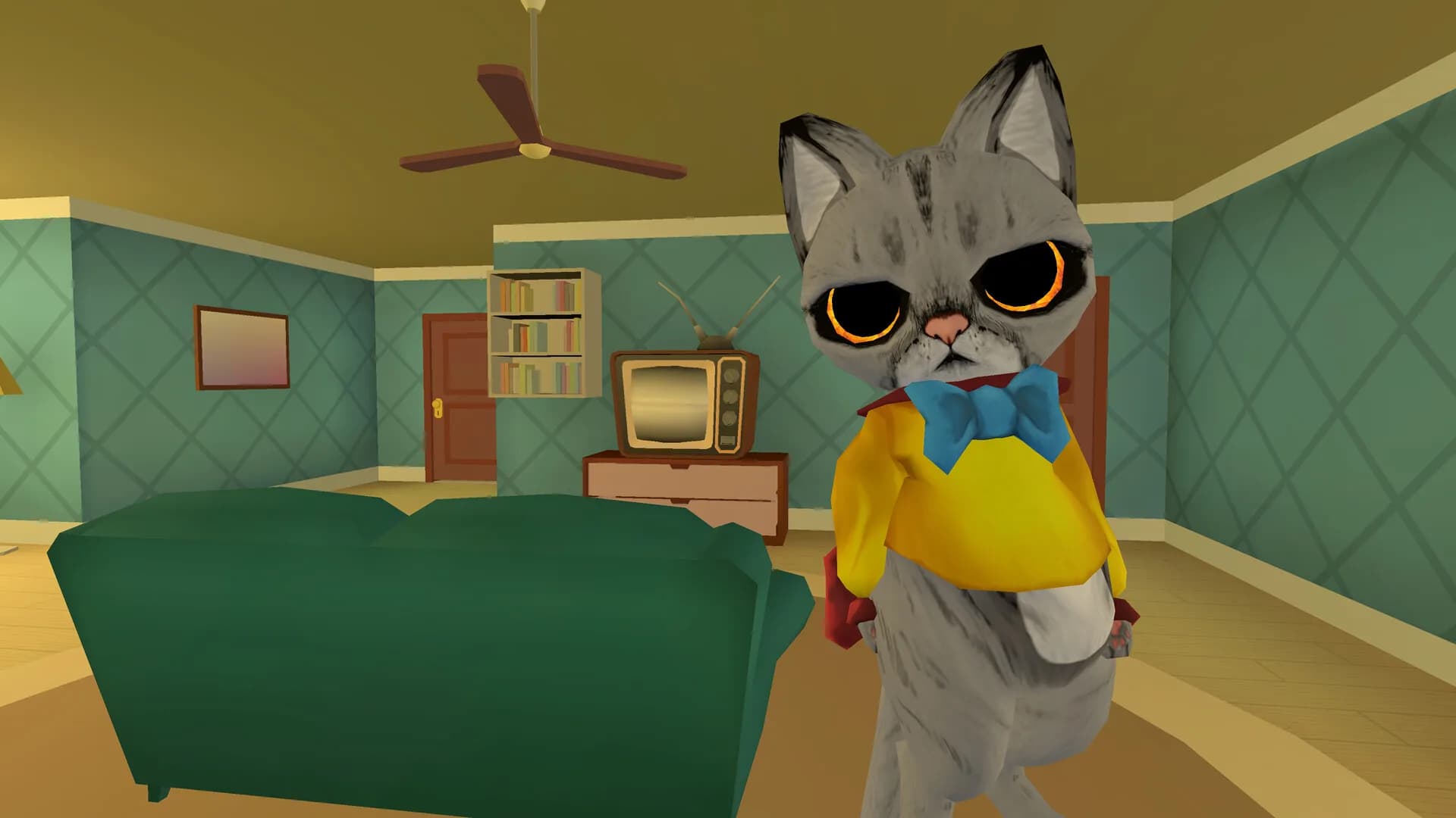 The Cat in Yellow görsel 2