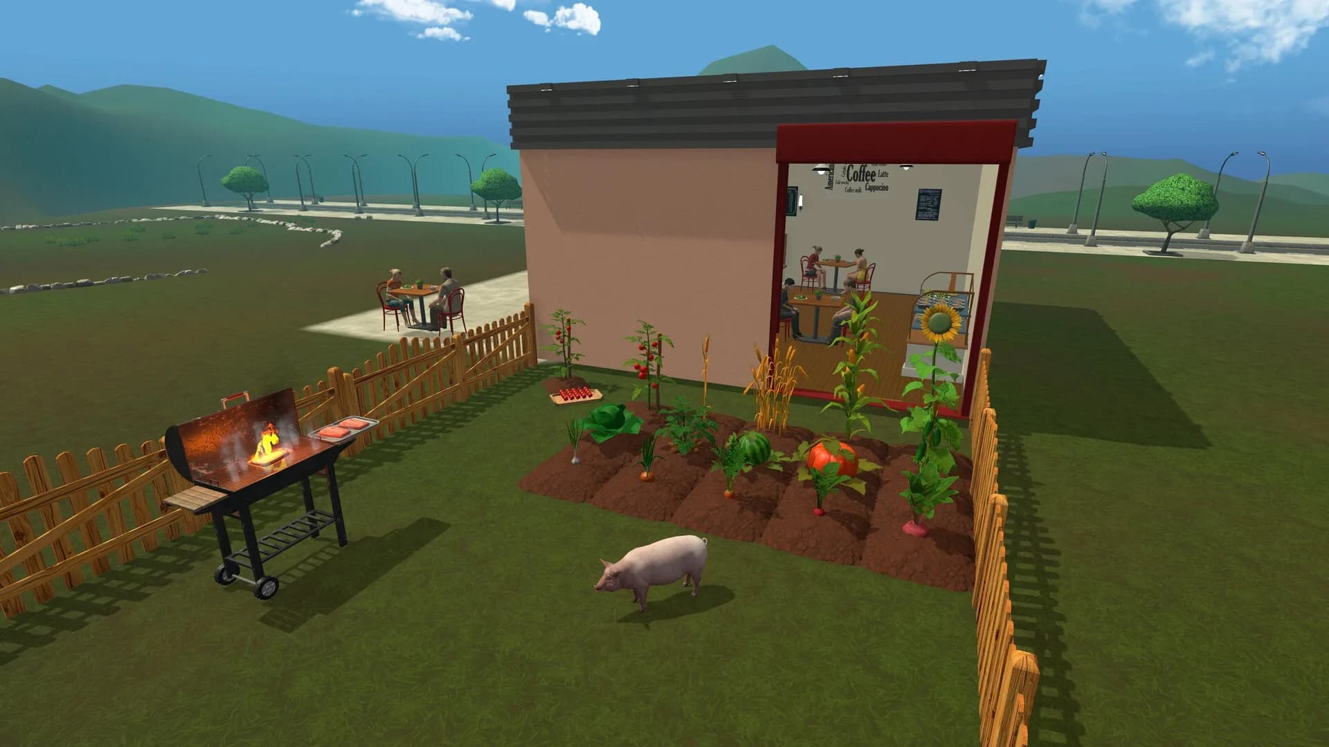 Farm to Restaurant Simulator görsel 2