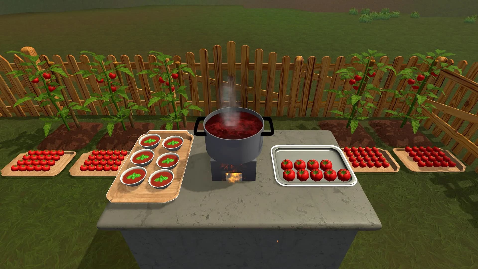 Farm to Restaurant Simulator görsel 4