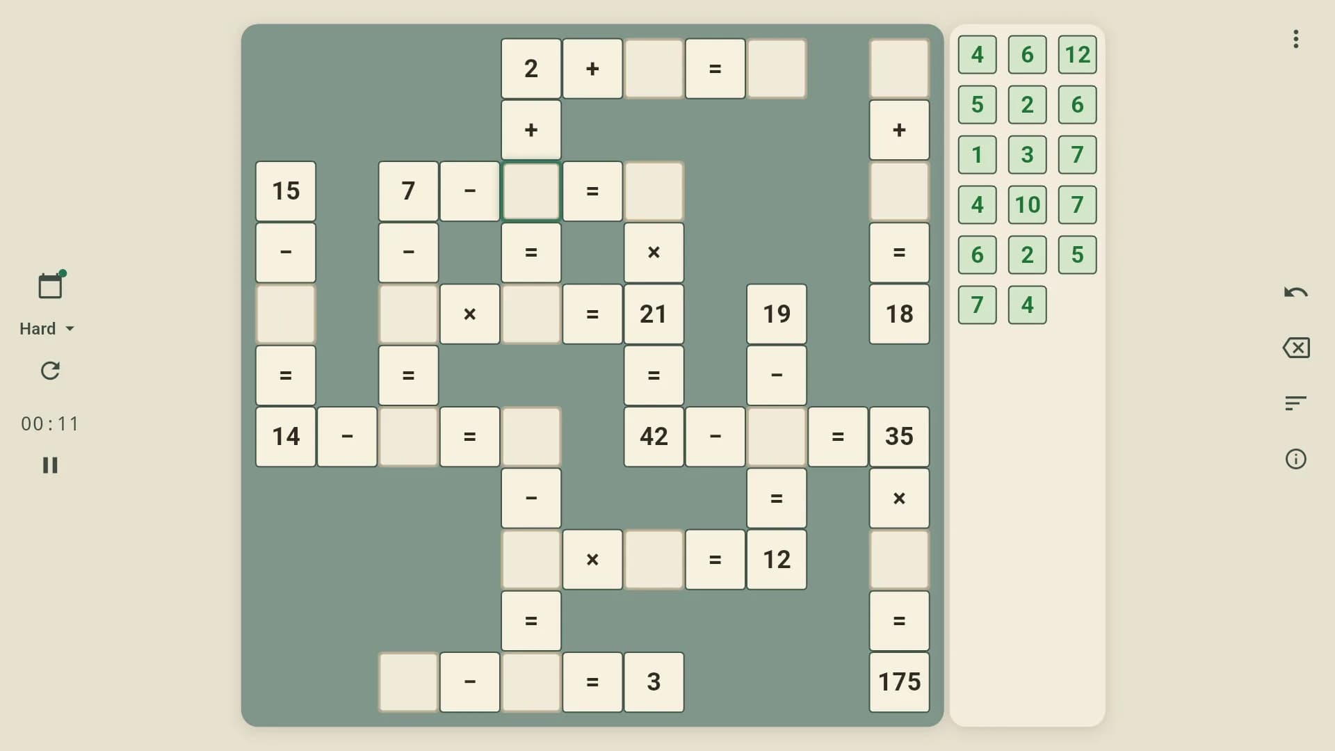 Cross Math - Logic Number Puzzle görsel 3