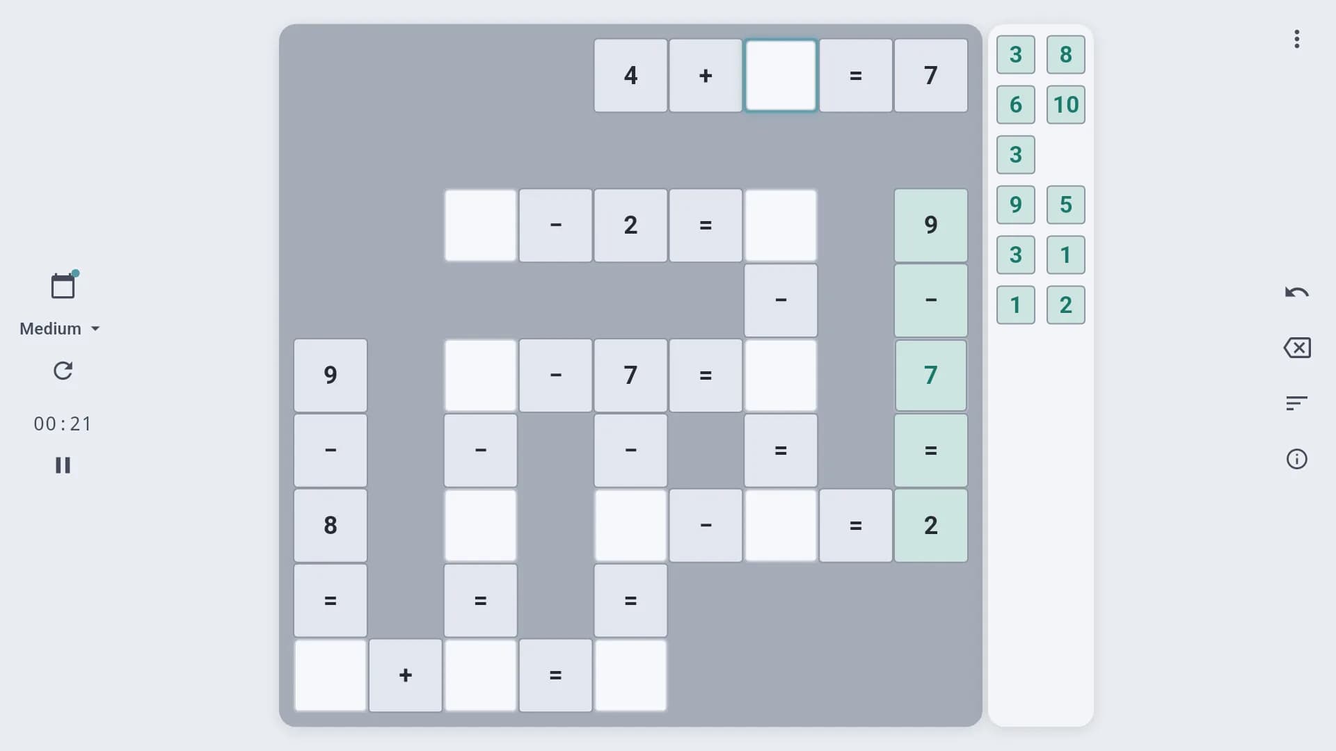 Cross Math - Logic Number Puzzle görsel 4