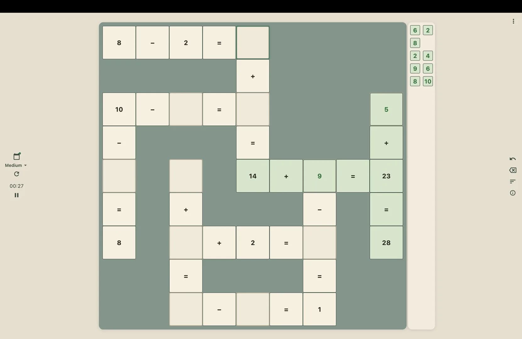 Cross Math - Logic Number Puzzle görsel 6