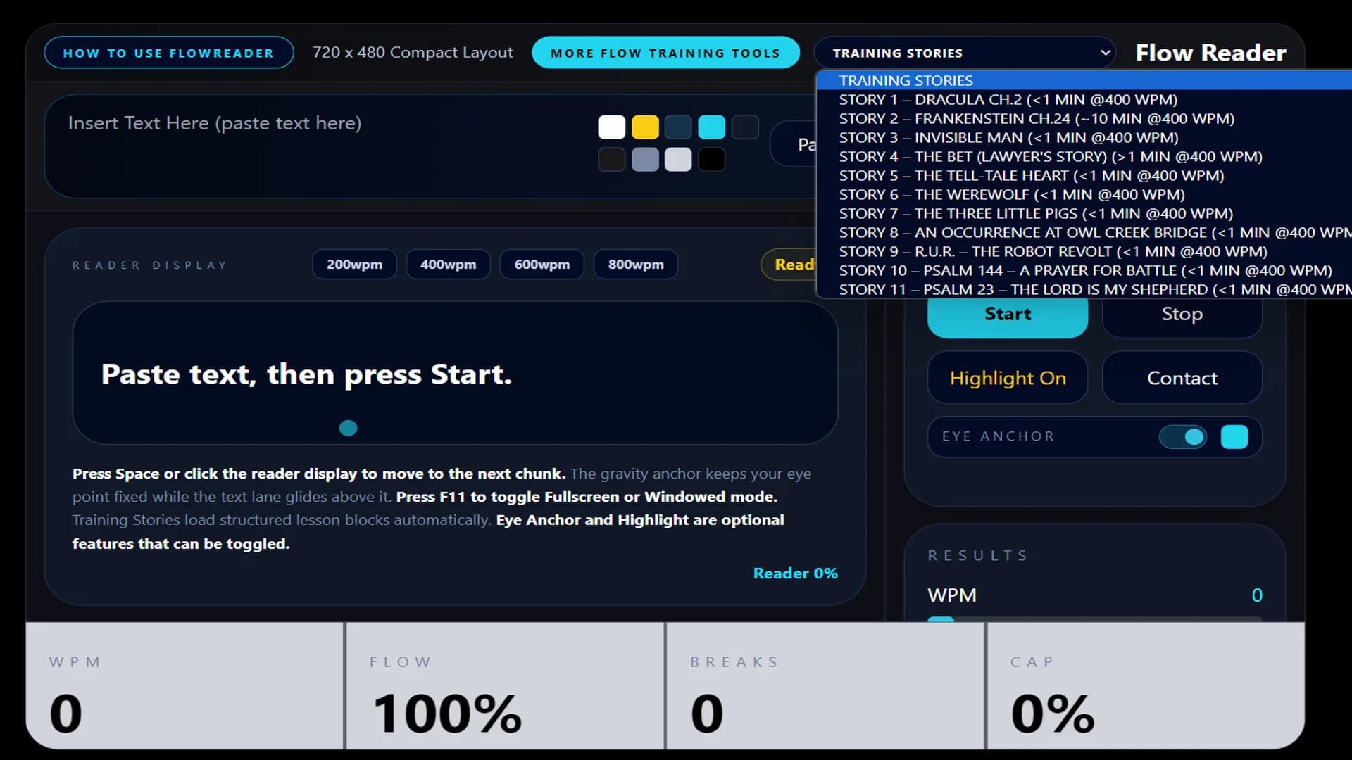 Flow Reader — Speed Reading Trainer görsel 4