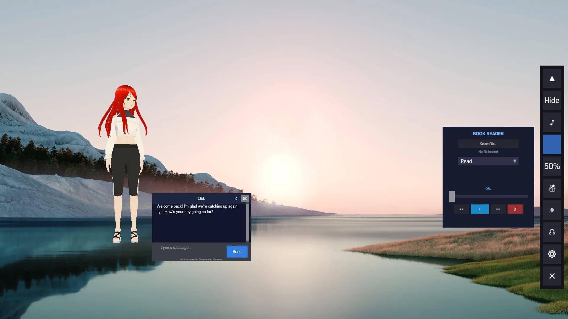 CielChan: Anime Desktop AI Companion görsel 2