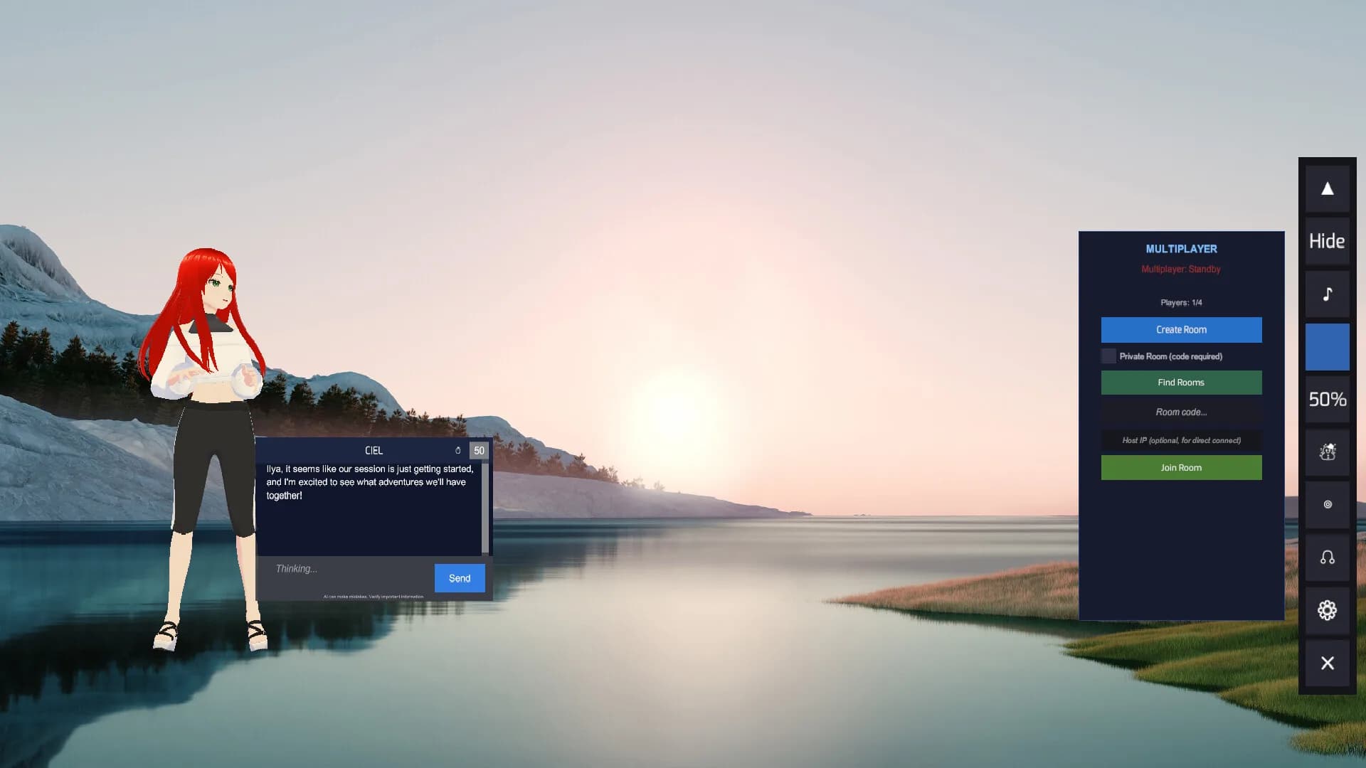 CielChan: Anime Desktop AI Companion görsel 3