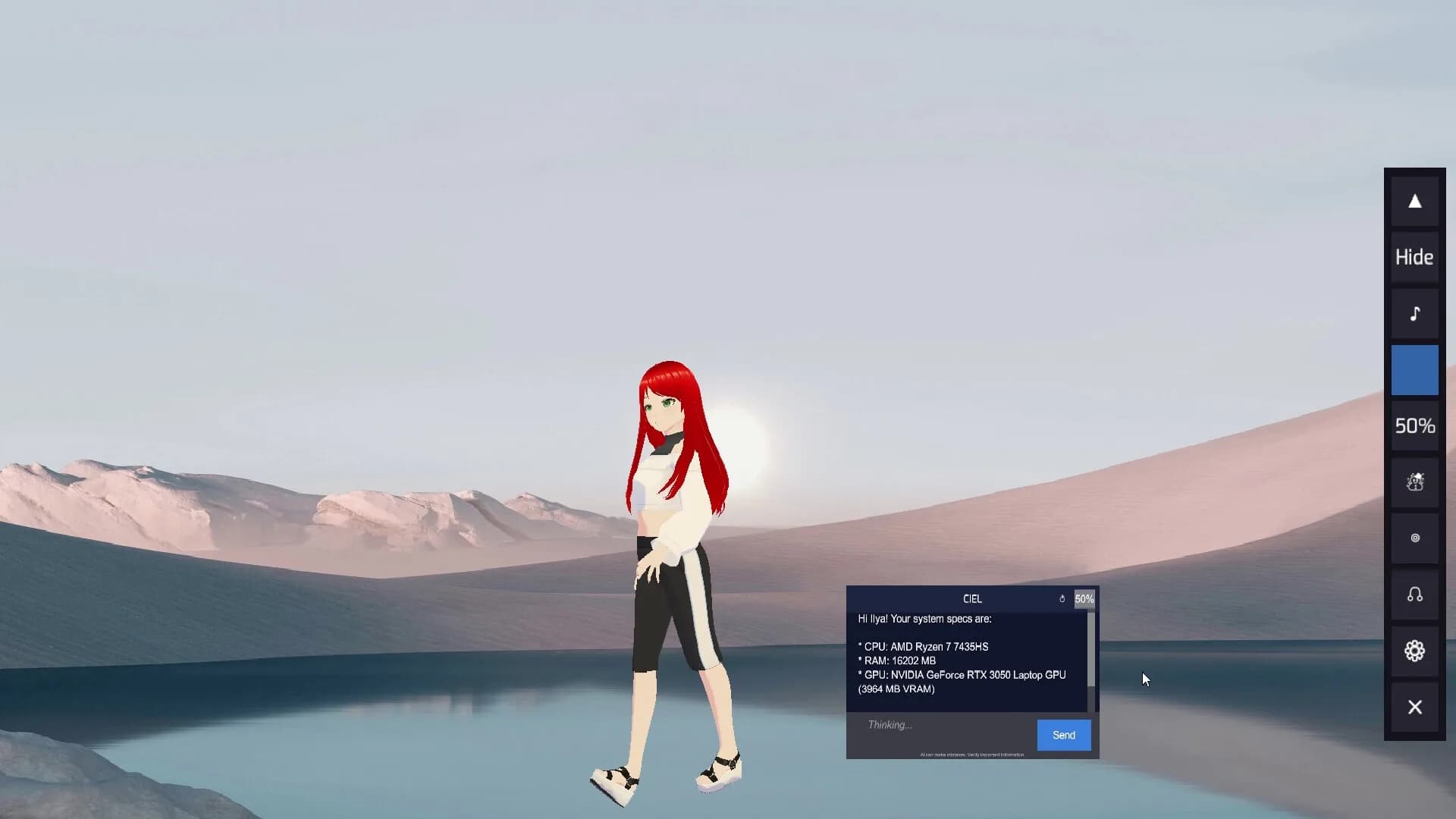 CielChan: Anime Desktop AI Companion görsel 6