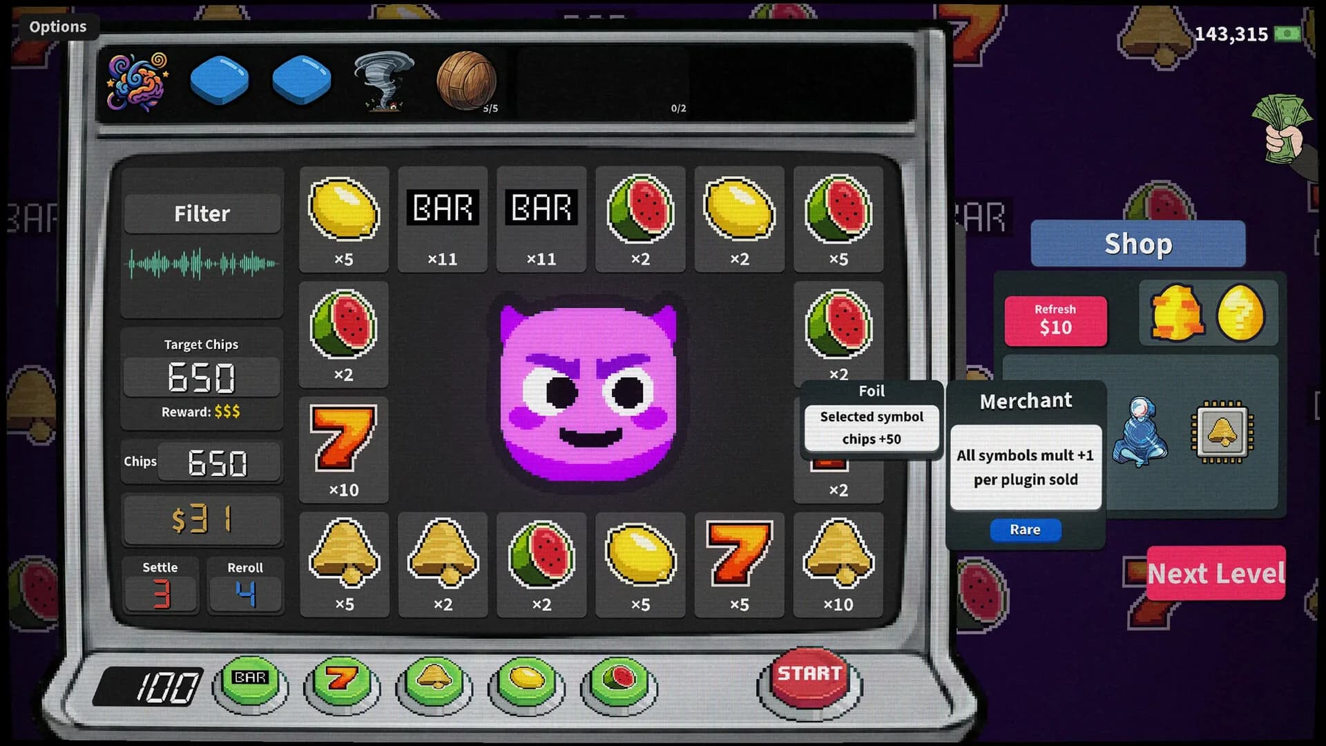Greedy Spin: Reel Roguelike görsel 4