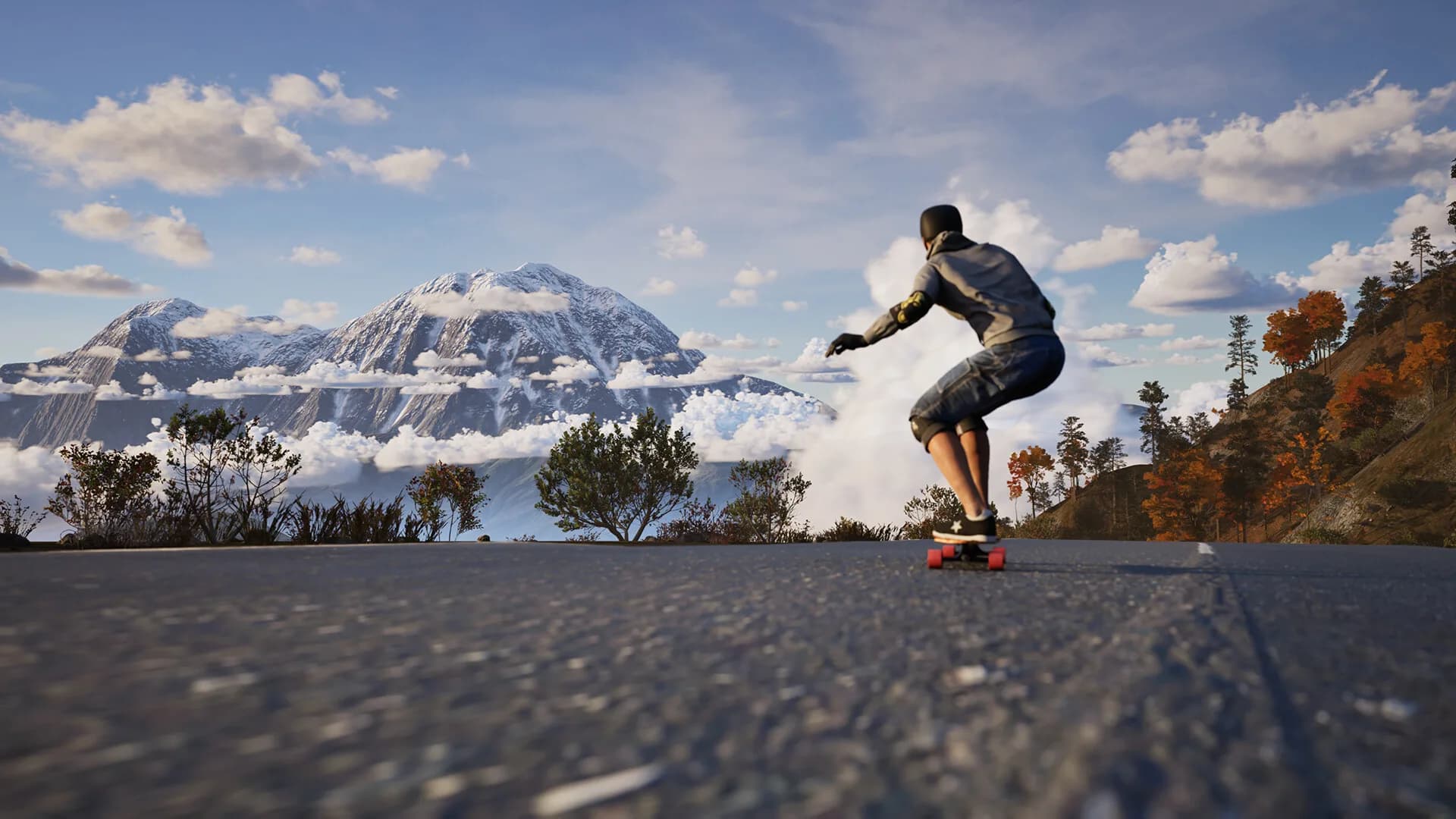 Longboard Skate Downhill Simulator görsel 3