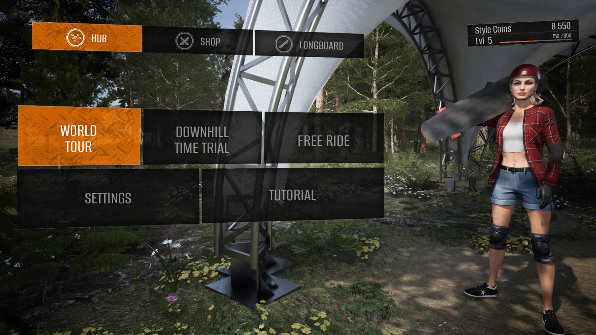 Longboard Skate Downhill Simulator görsel 6