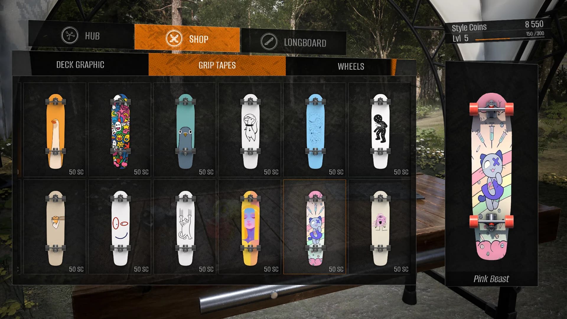 Longboard Skate Downhill Simulator görsel 9