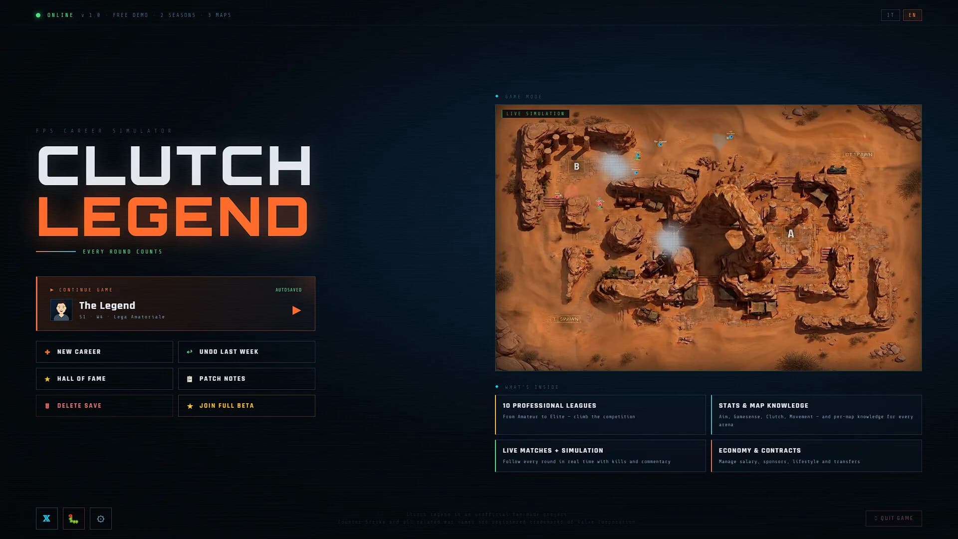 Clutch Legend: FPS Career Simulator görsel 2